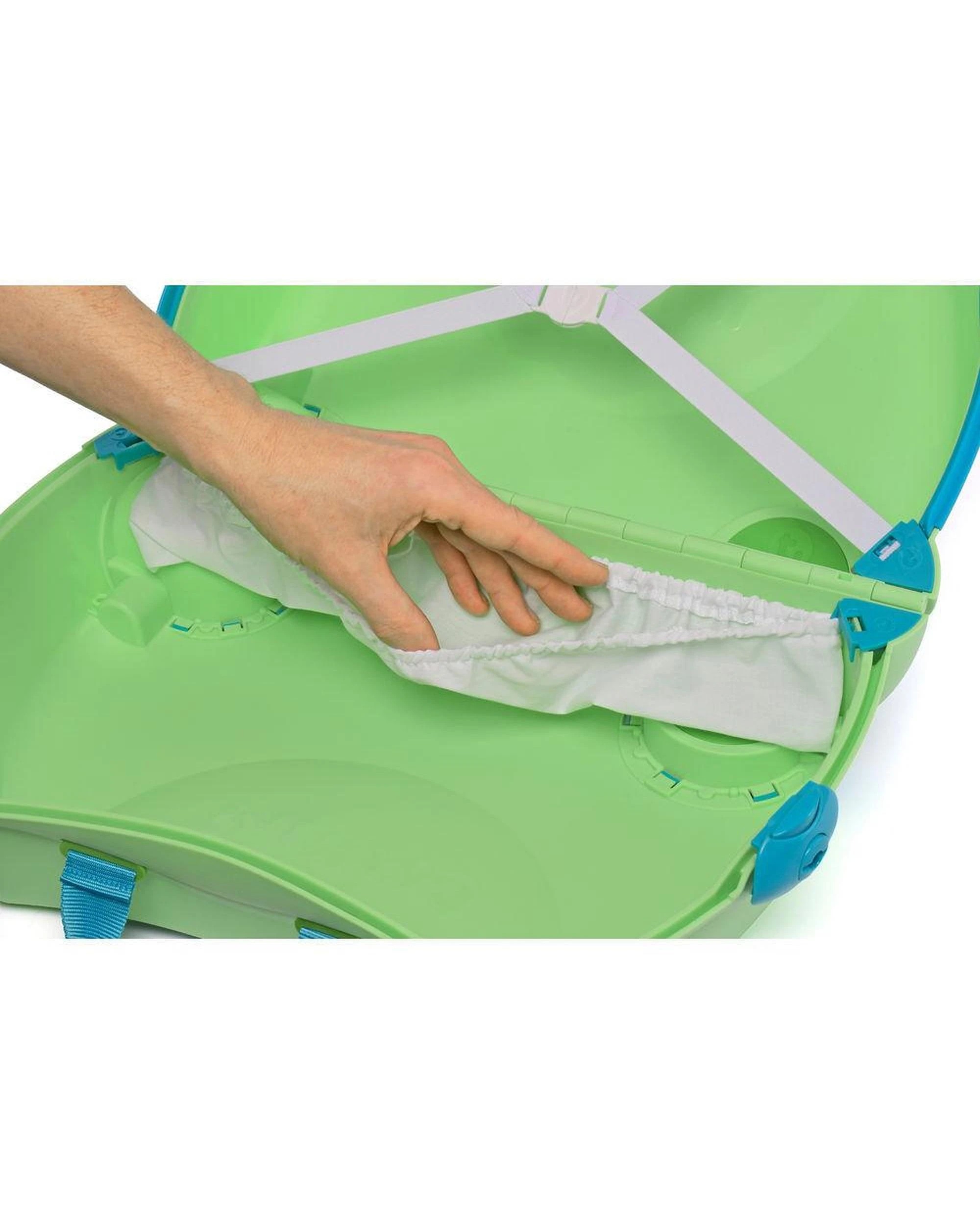 5 Trunki Glide Ride on Luggage Kids Suitcase Toy Box Dudley the Dinosaur, 5 of 8