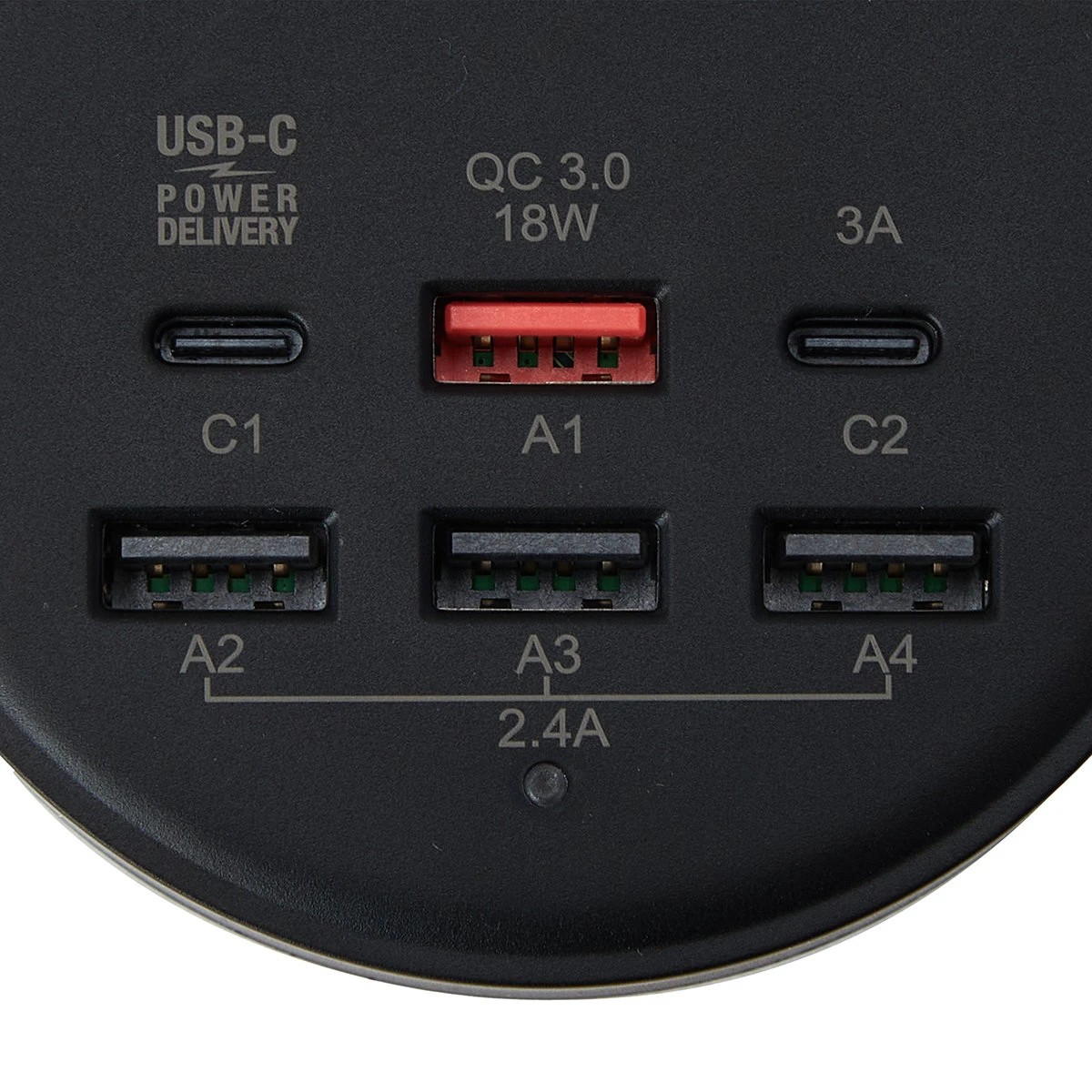 6 45W Wall Charger 6 Port USB and USB-C, 6 of 8