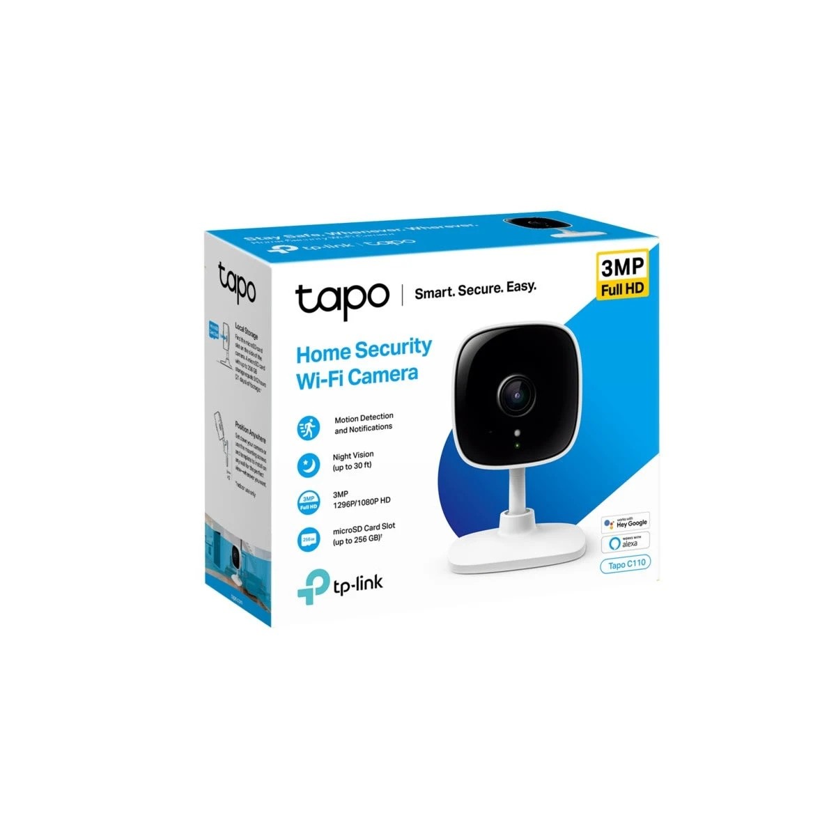 1 TP-Link Tapo 3MP Smart Wi-Fi Security Camera, 1 of 7