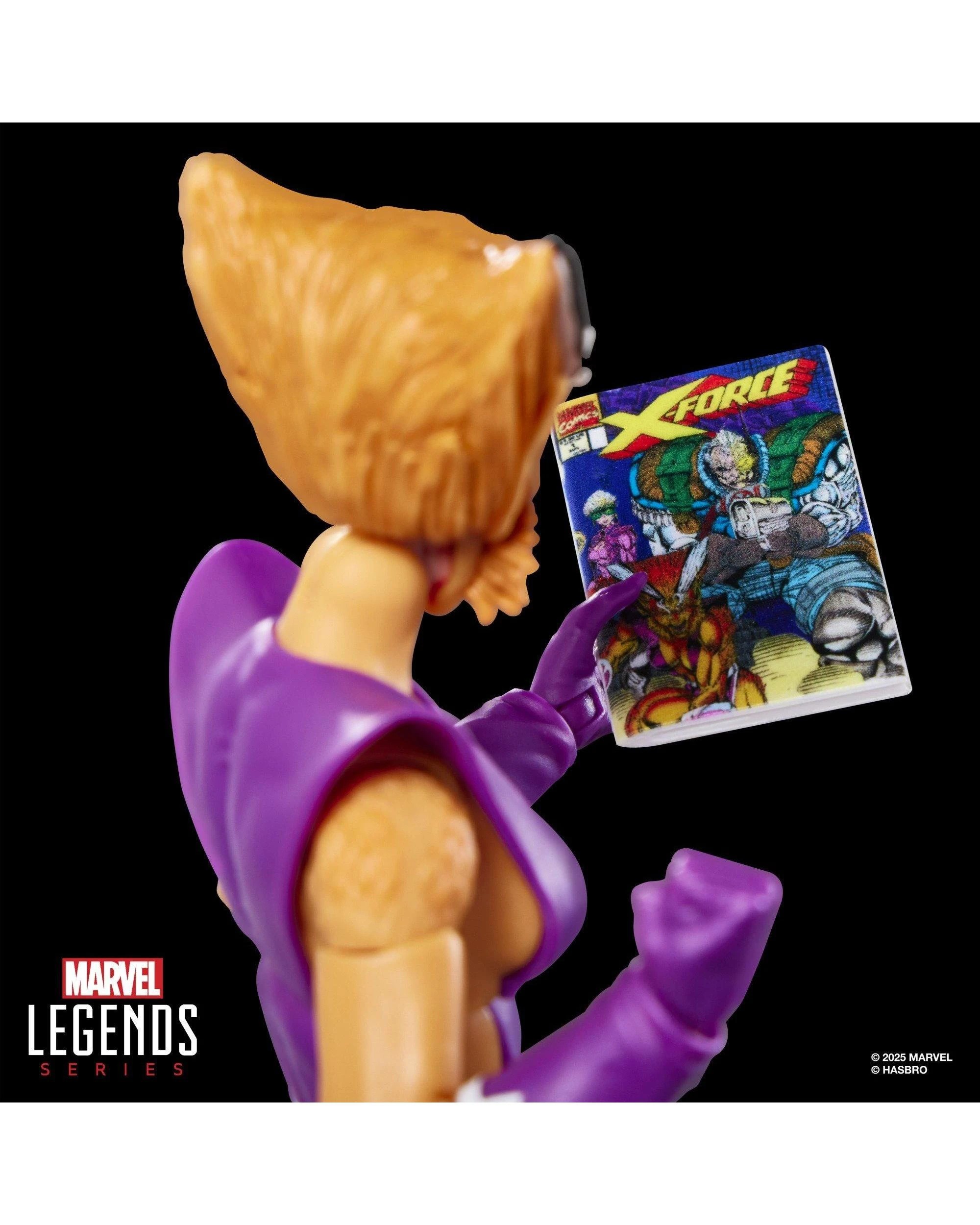 10 Hasbro Marvel Legends Series X-Force Feral Action Figure, 10 of 10