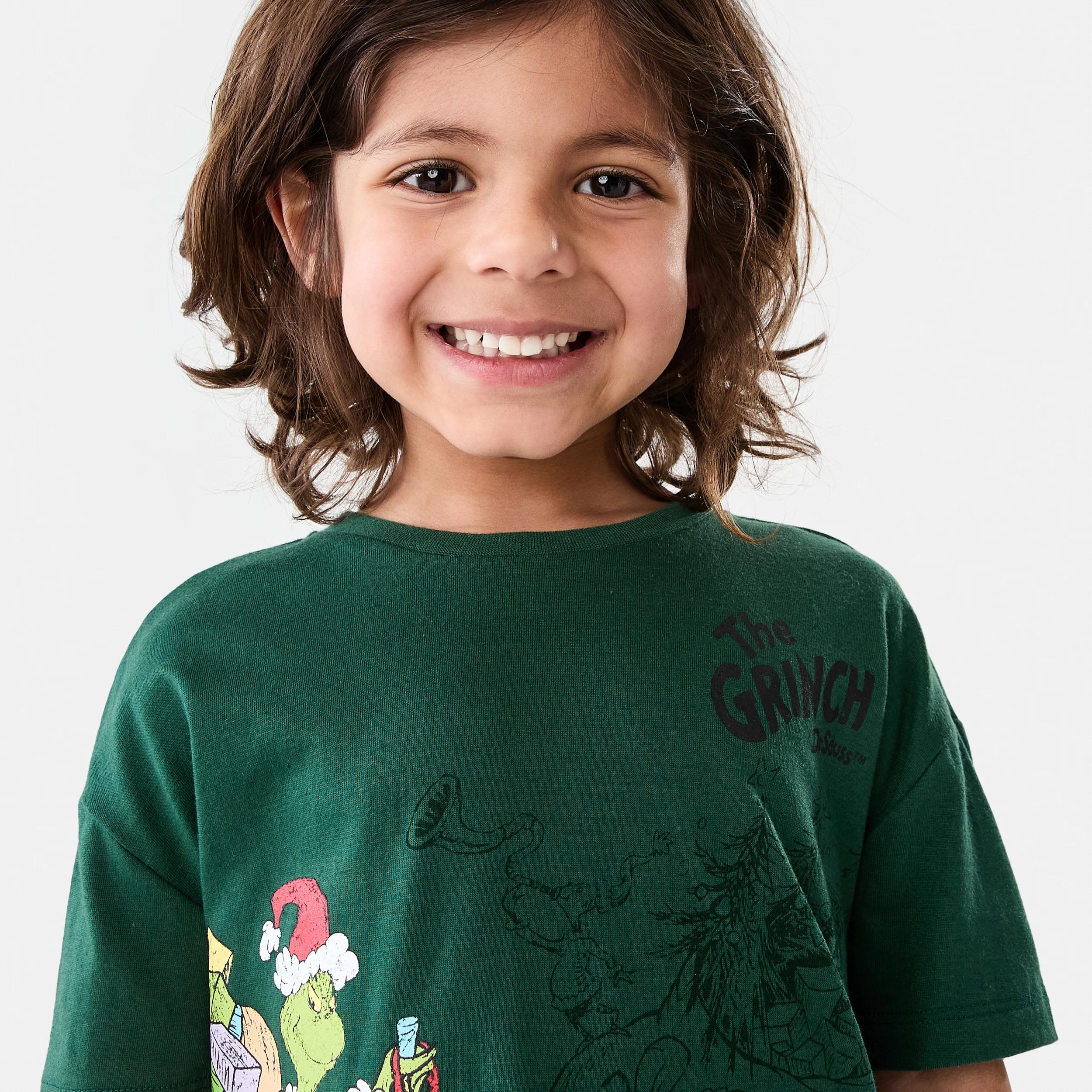 3 The Grinch License Christmas Family Matching Knit Pyjama Set GRINCH FAMILY, 3 of 10