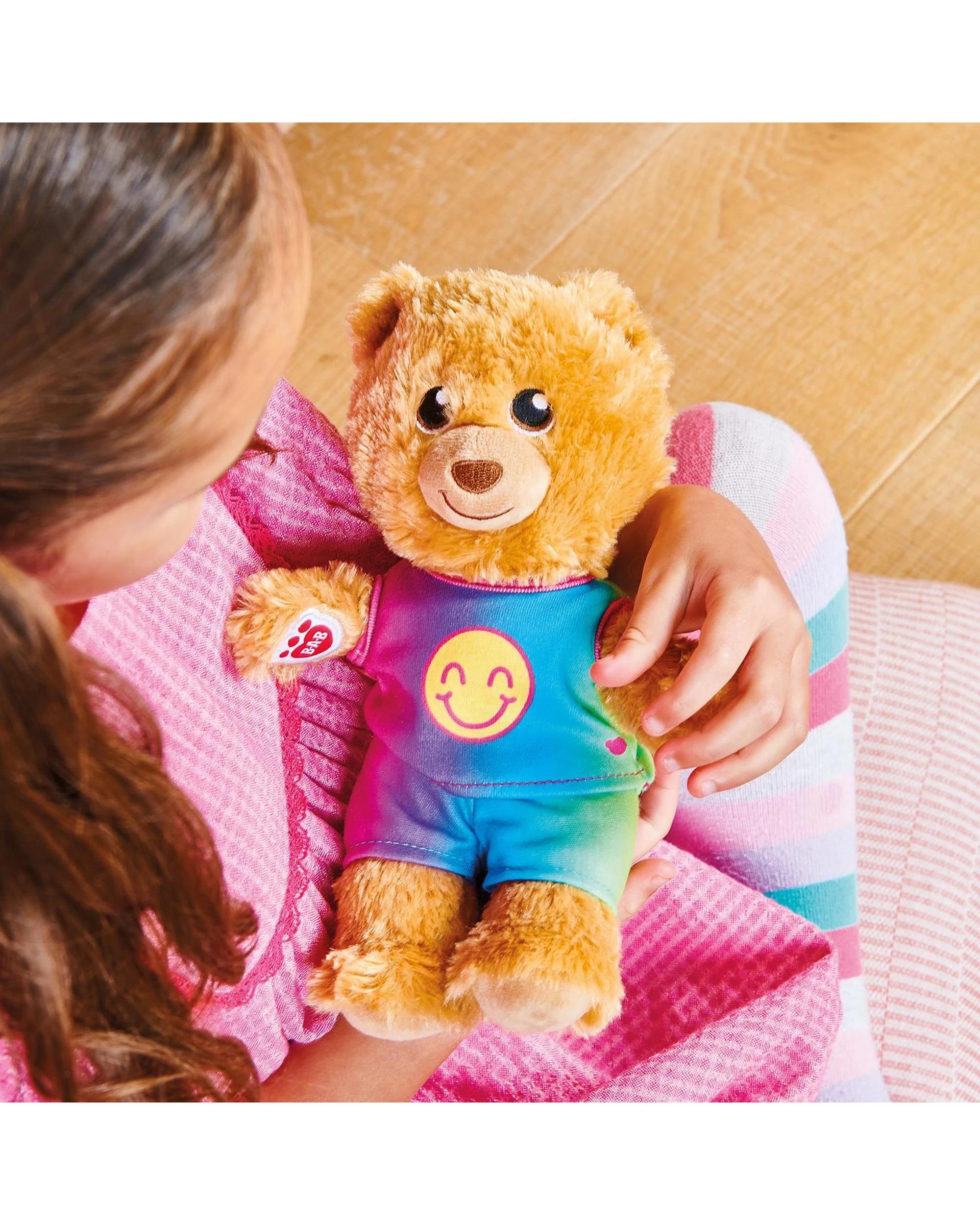 4 Casdon Build-A-Bear Workshop Rainbow Smiley Clothing Accessory Pack - Multi, 4 of 5