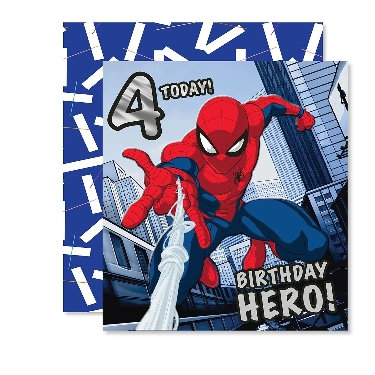 1 Hallmark 4th Birthday Card - Spider-Man, 1 of 3