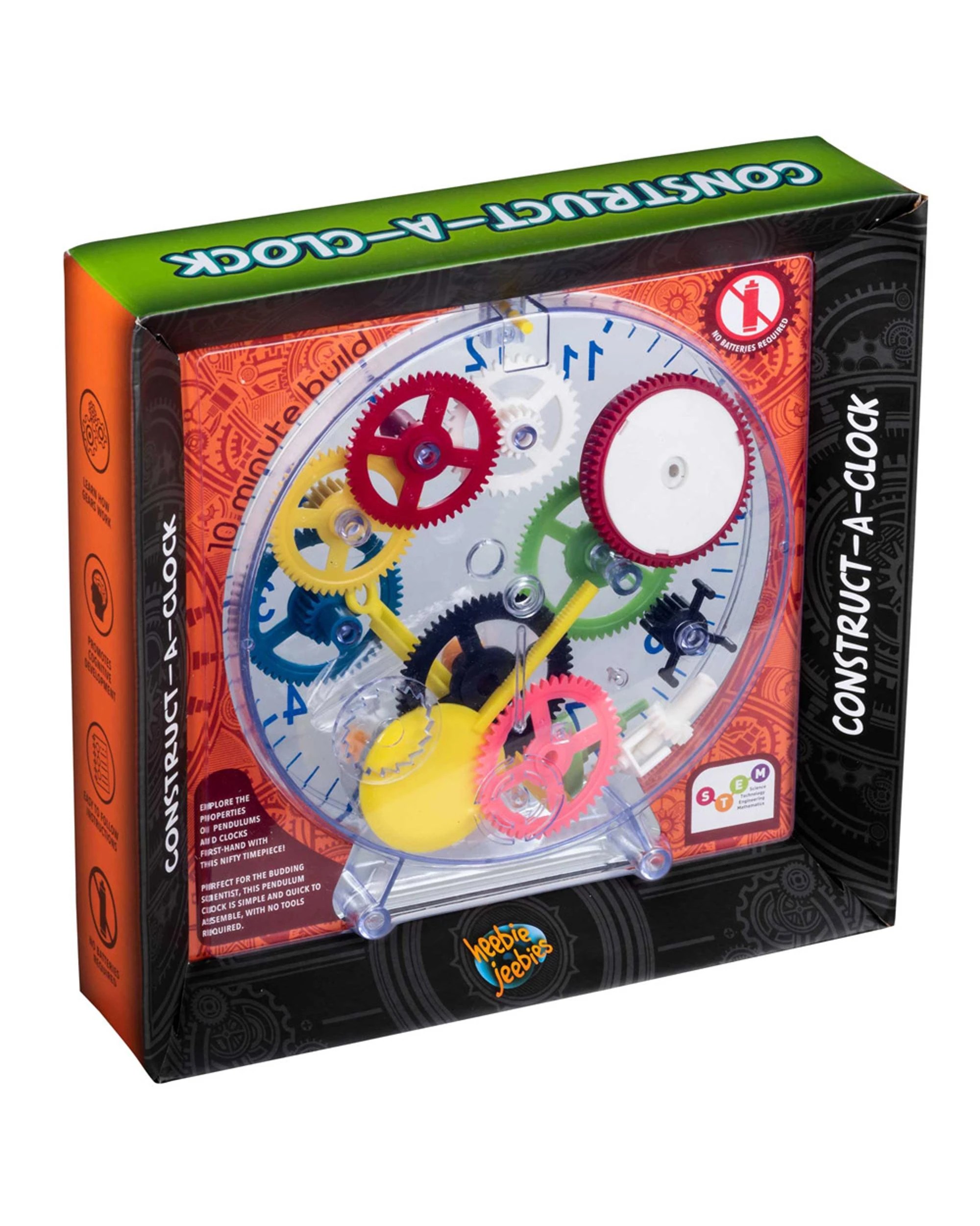 1 Heebie Jeebies Construct-A-Clock Kit, 1 of 3