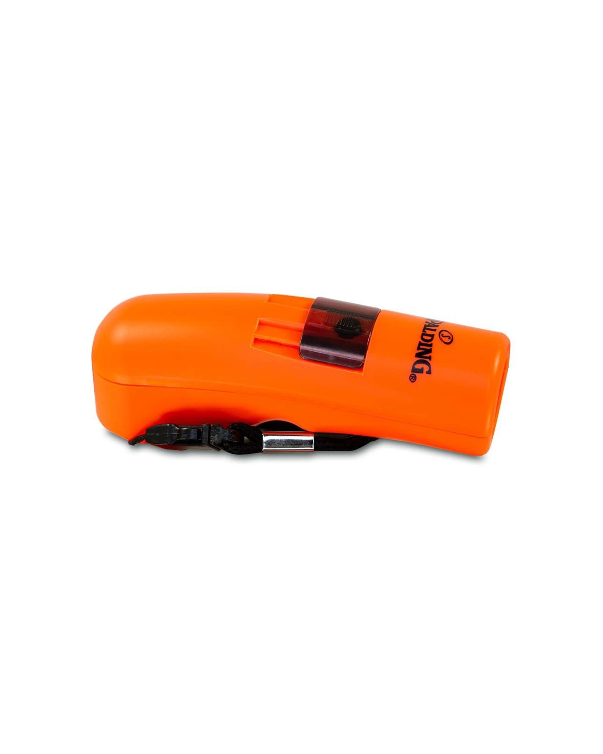 3 Spalding Electronic Hand Operated Referee Whistle Battery Powered 2 Pack - Orange, 3 of 4