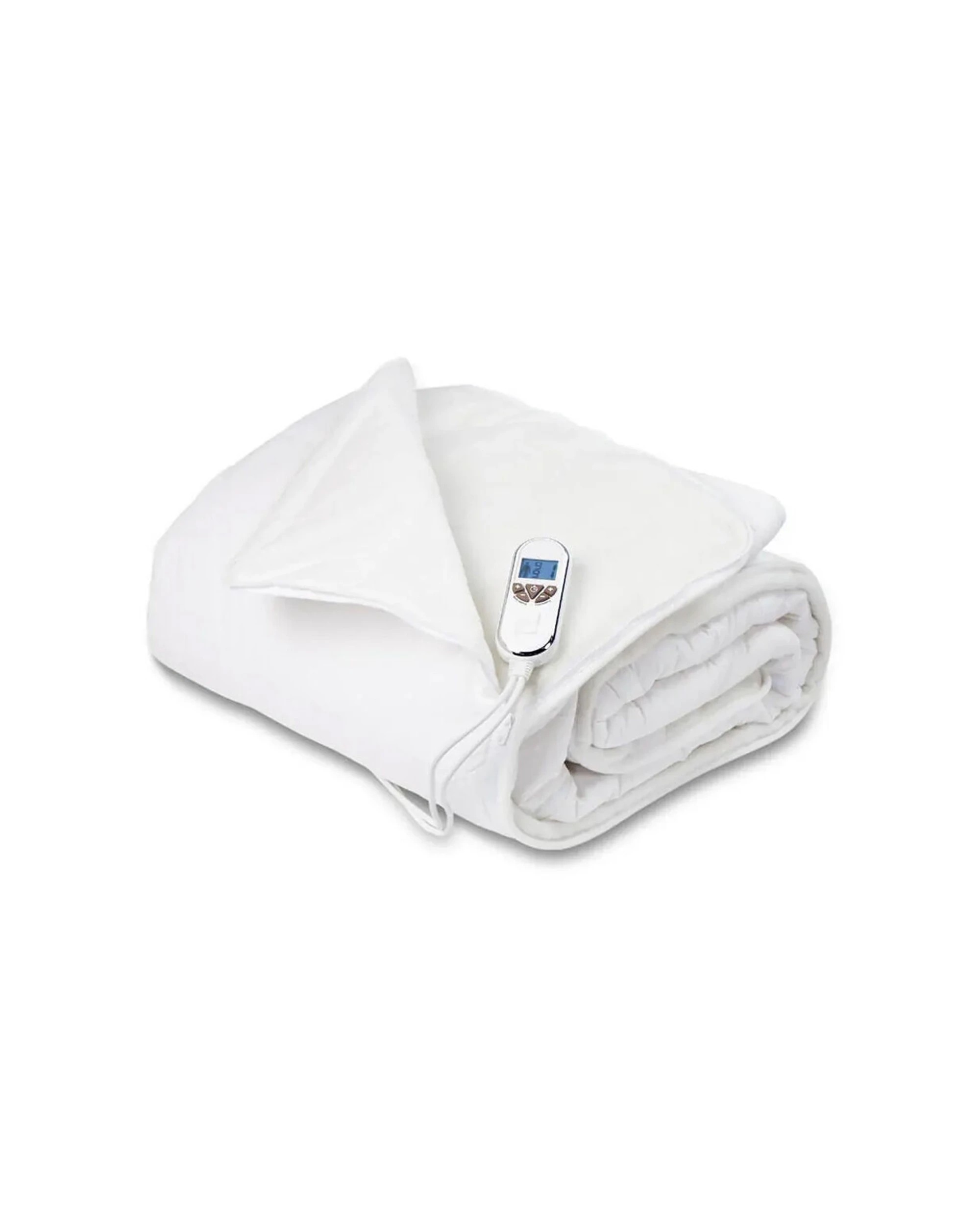 3 Tontine Queen Luxuriously Warm 2in1 Heated Topper Electric Blanket - White, 3 of 4