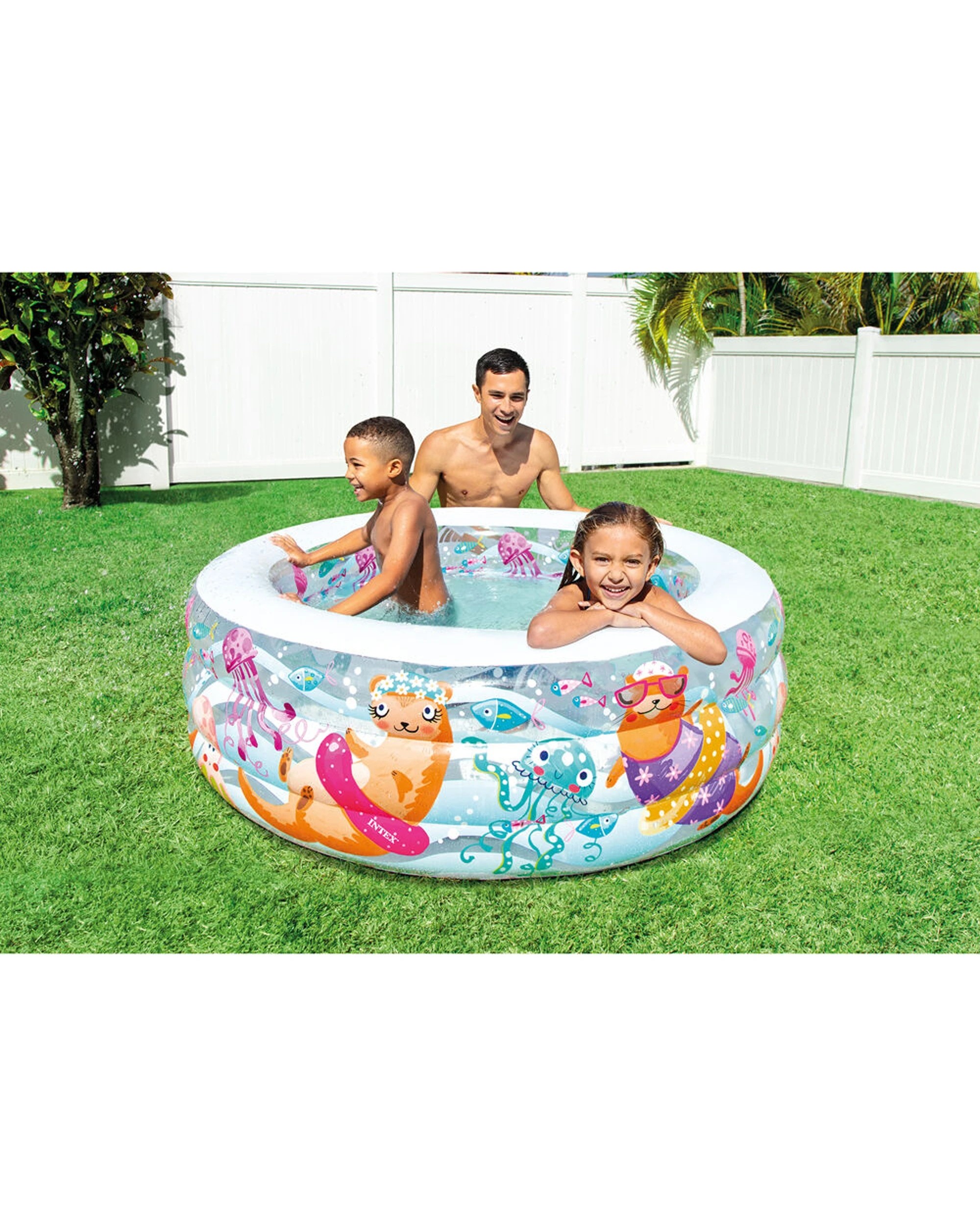 3 Intex Inflatable Aquarium Kids/Baby Pool - Multi, 3 of 9