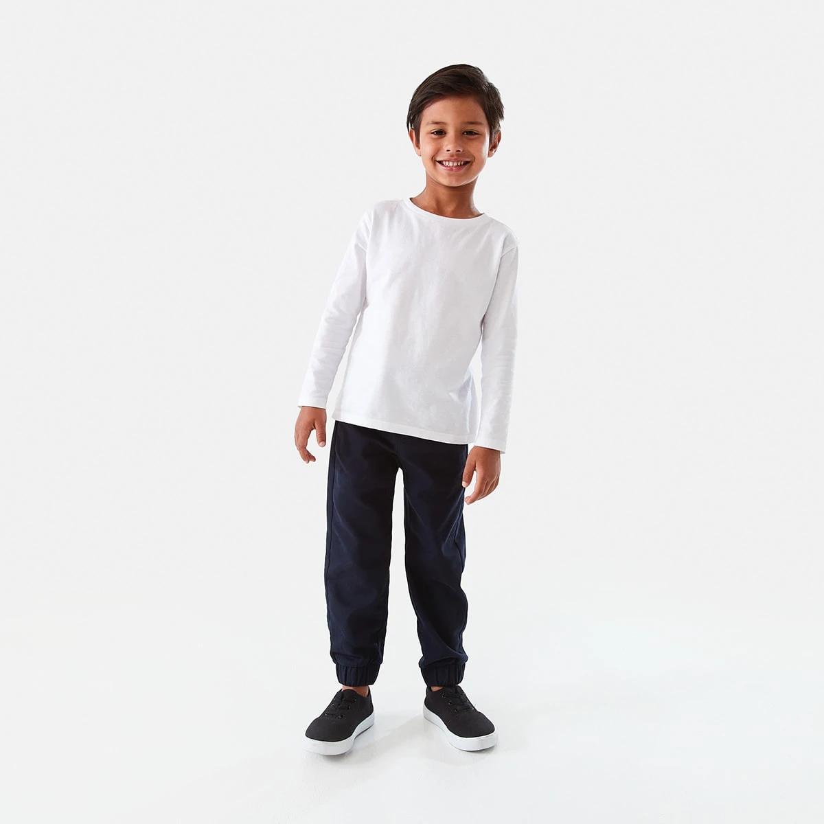 5 Pull On Knit Joggers Sky Cptn, 5 of 8