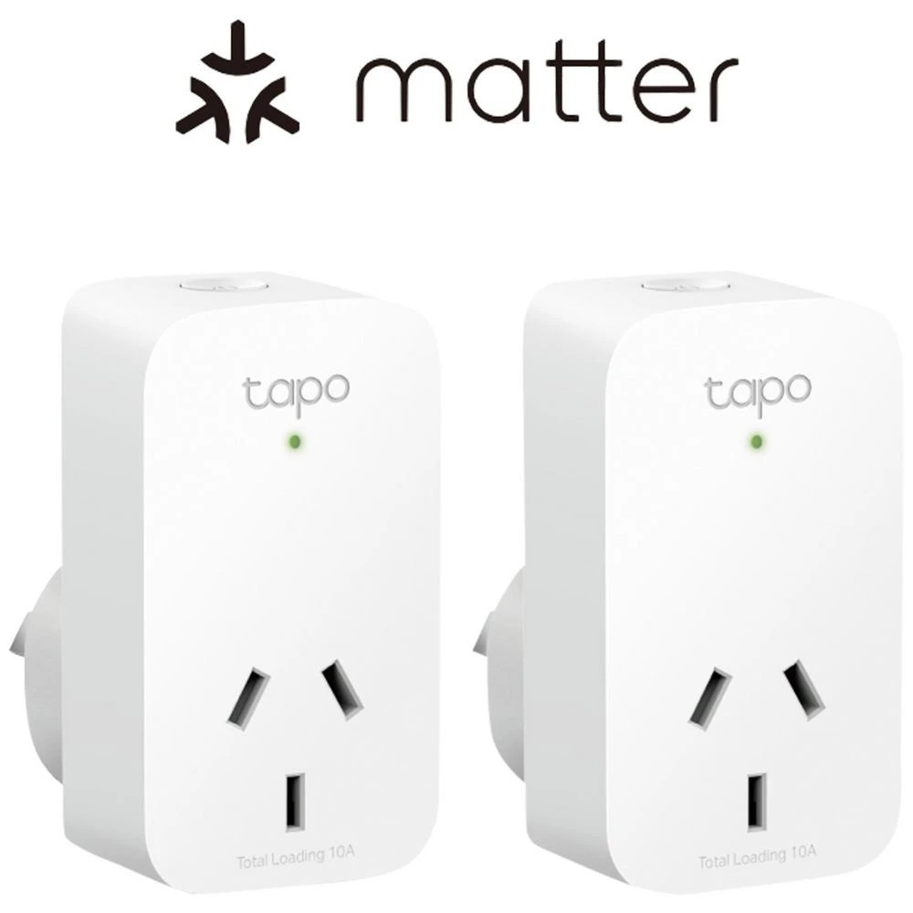 1 TP-Link Tapo P110M Smart Plug 2 Pack, 1 of 8