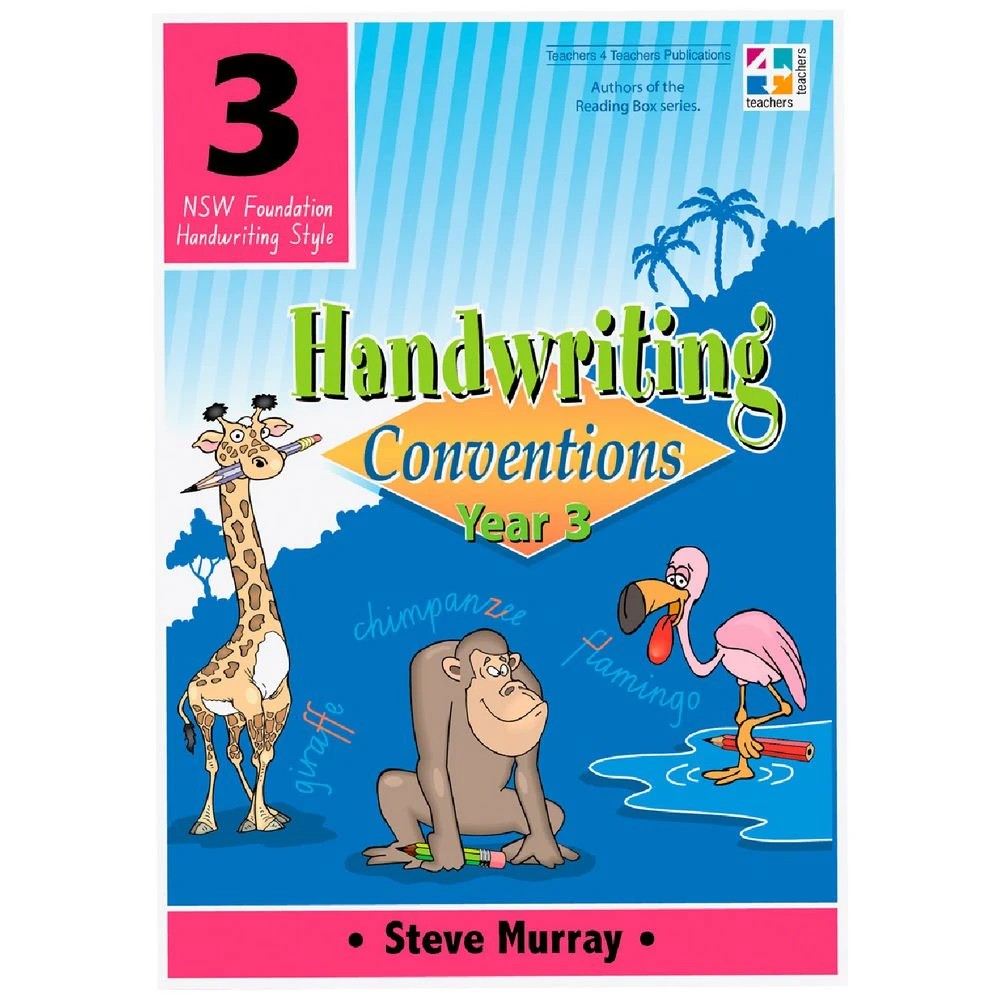 1 Handwriting Conventions NSW Practice Book Year 3, 1 of 1