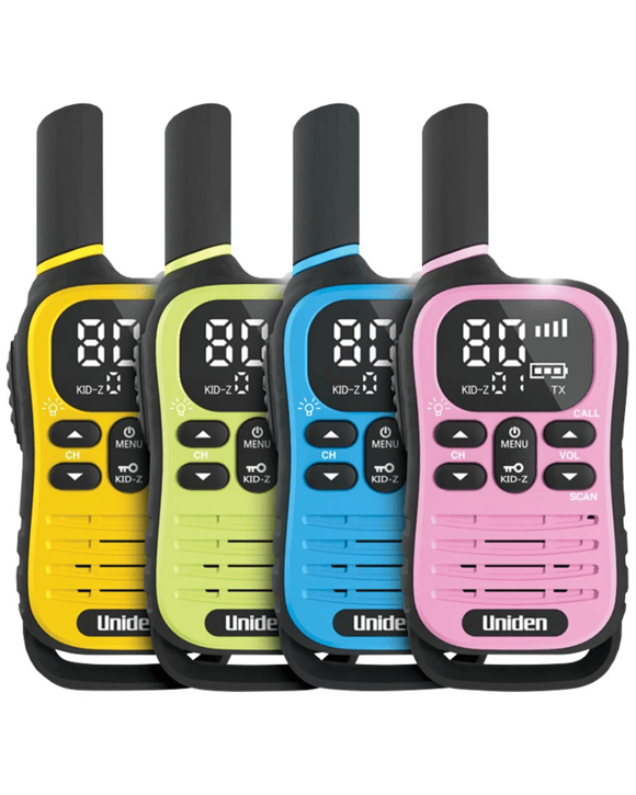 Uniden UH45 Max 2 Way UHF Radio 4 Pack