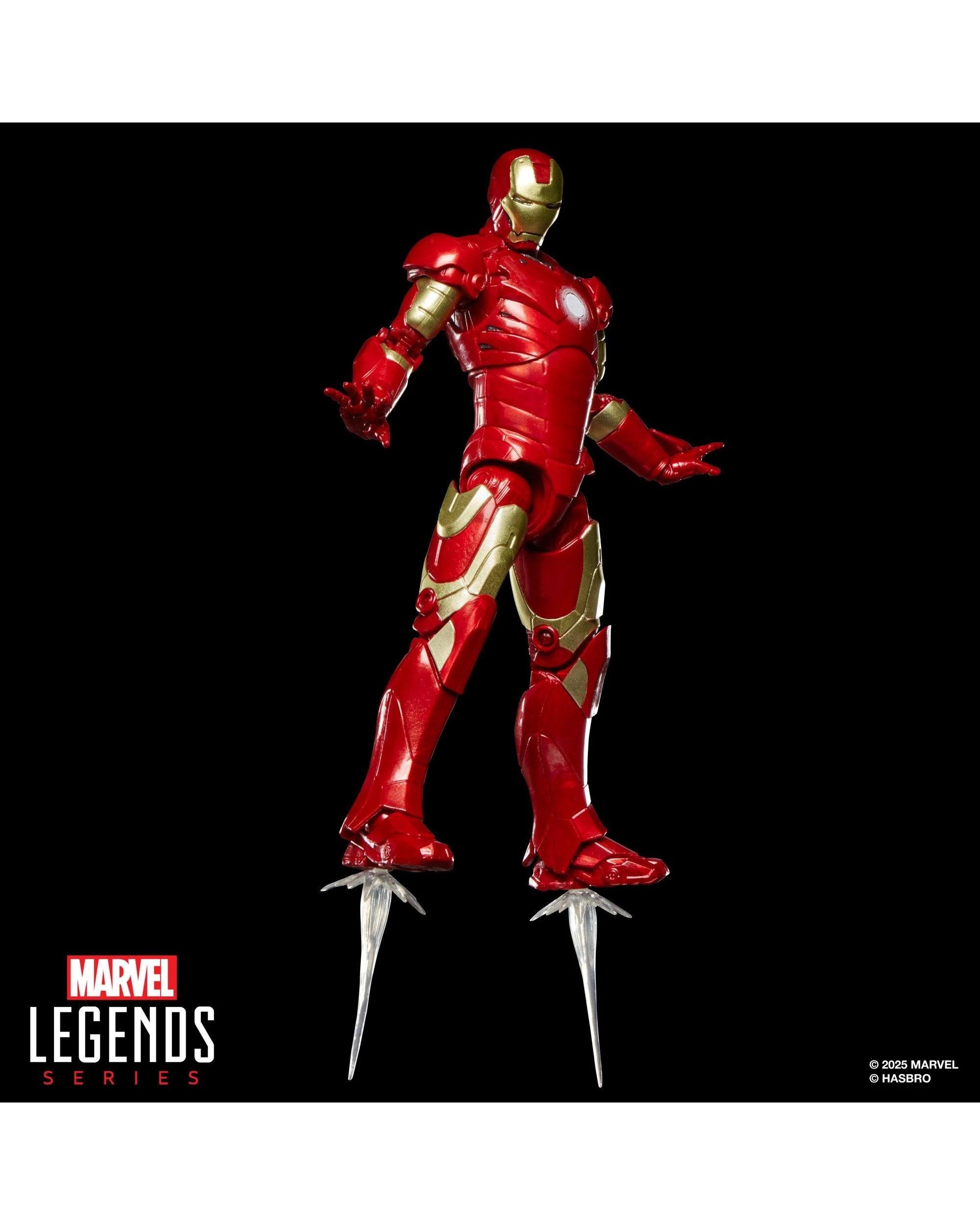 5 Marvel Legends Series Iron Man Mark III Action Figure, 5 of 10