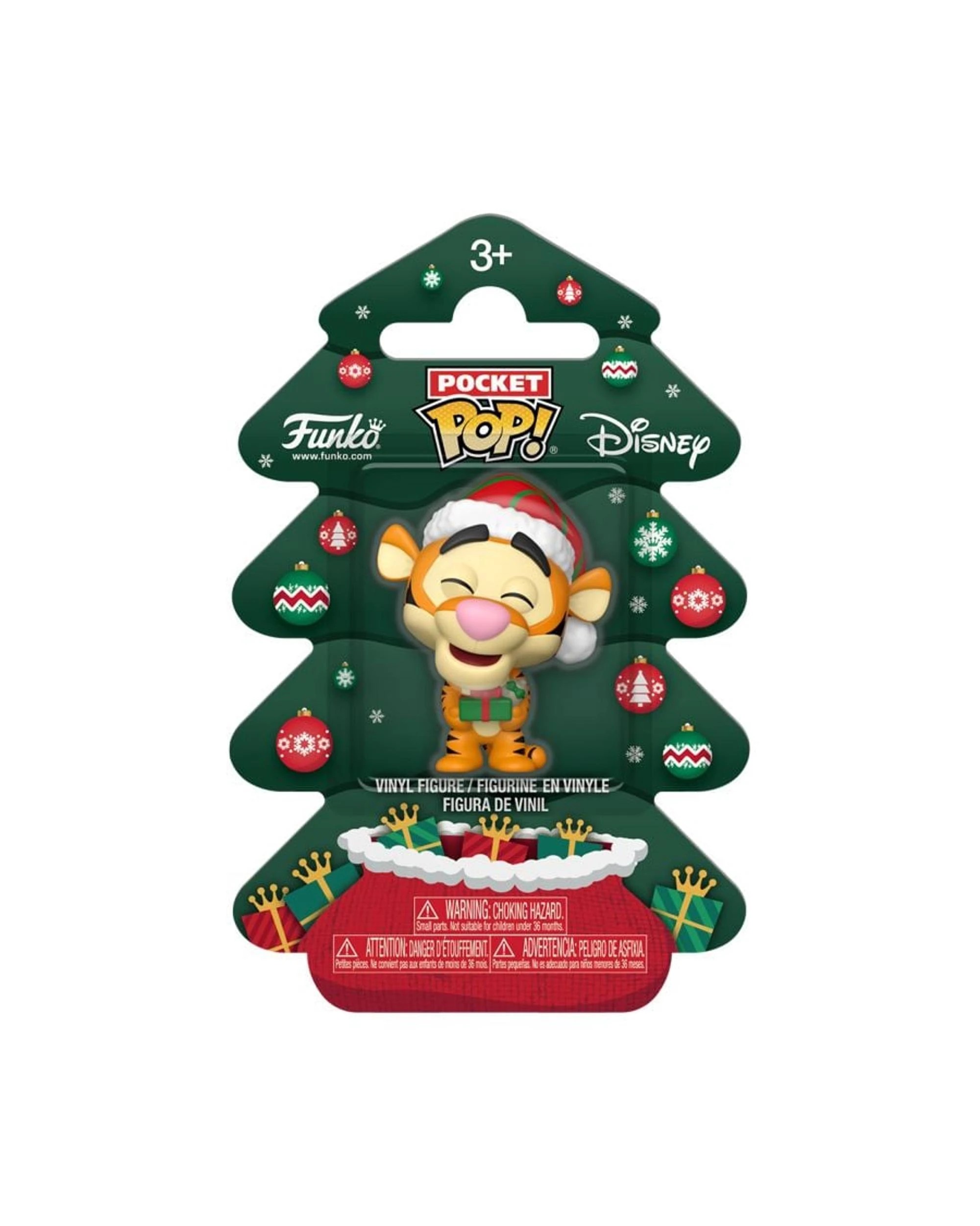 3 Disney Winnie the Pooh Tigger Holiday Pocket Funko POP! Vinyl, 3 of 3