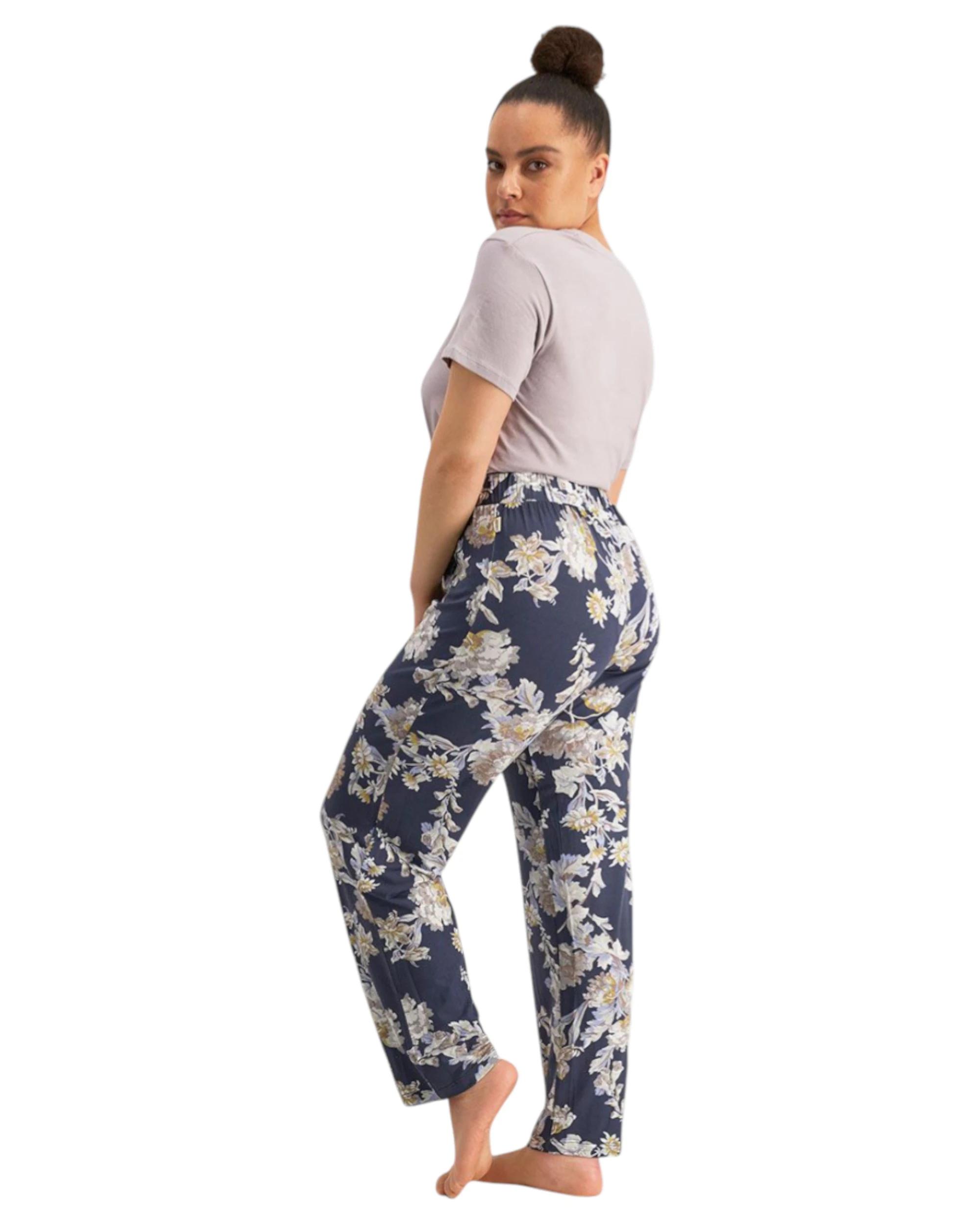 4 Jockey 2 Pack Womens Life Pant Wide Leg Loungewear FRENCH MARIGOLD, 4 of 4