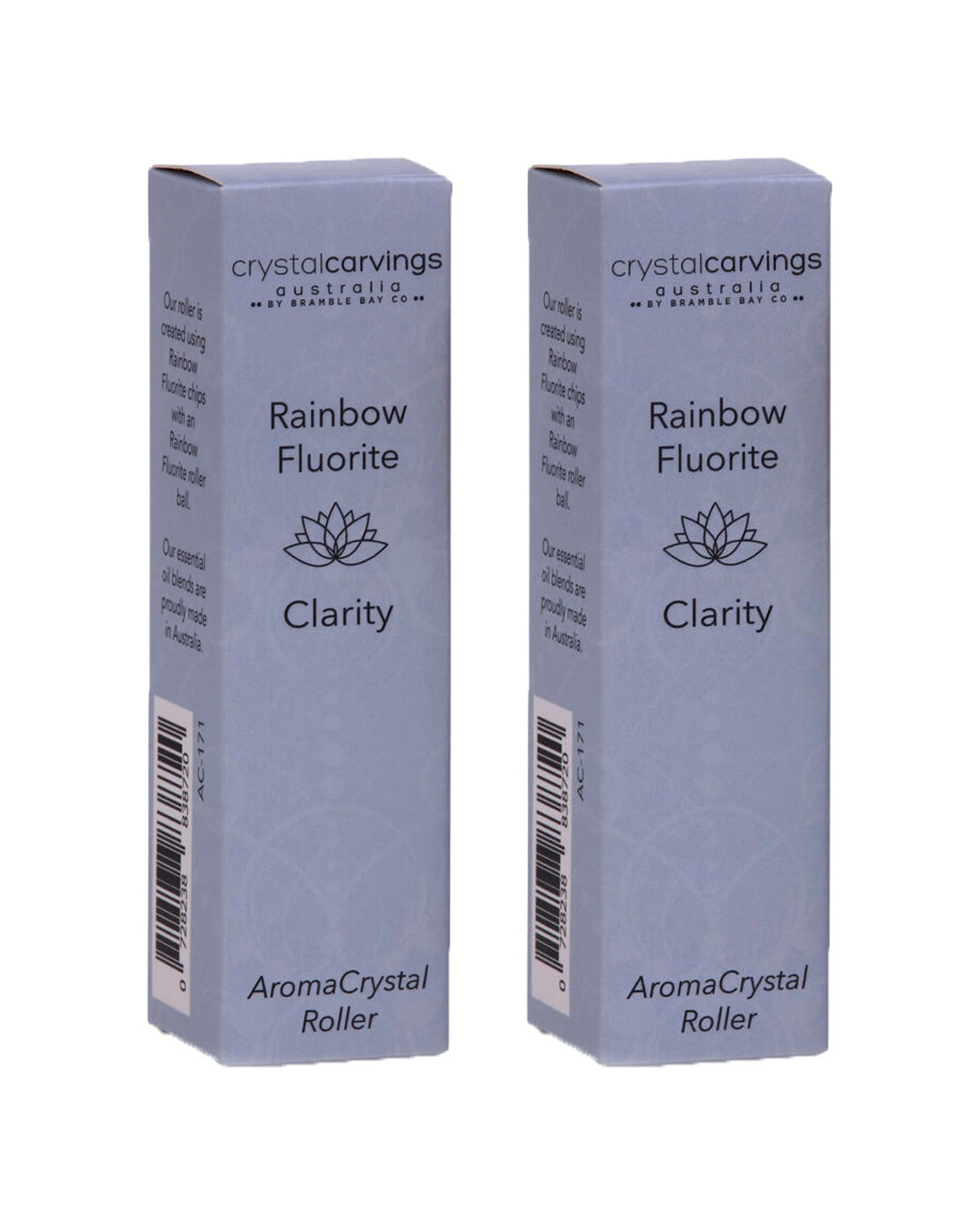 1 Bramble Bay 2PK Clarity Aroma Crystal Roller Peppermint Rosemary Lemon 5ml - Purple, 1 of 3