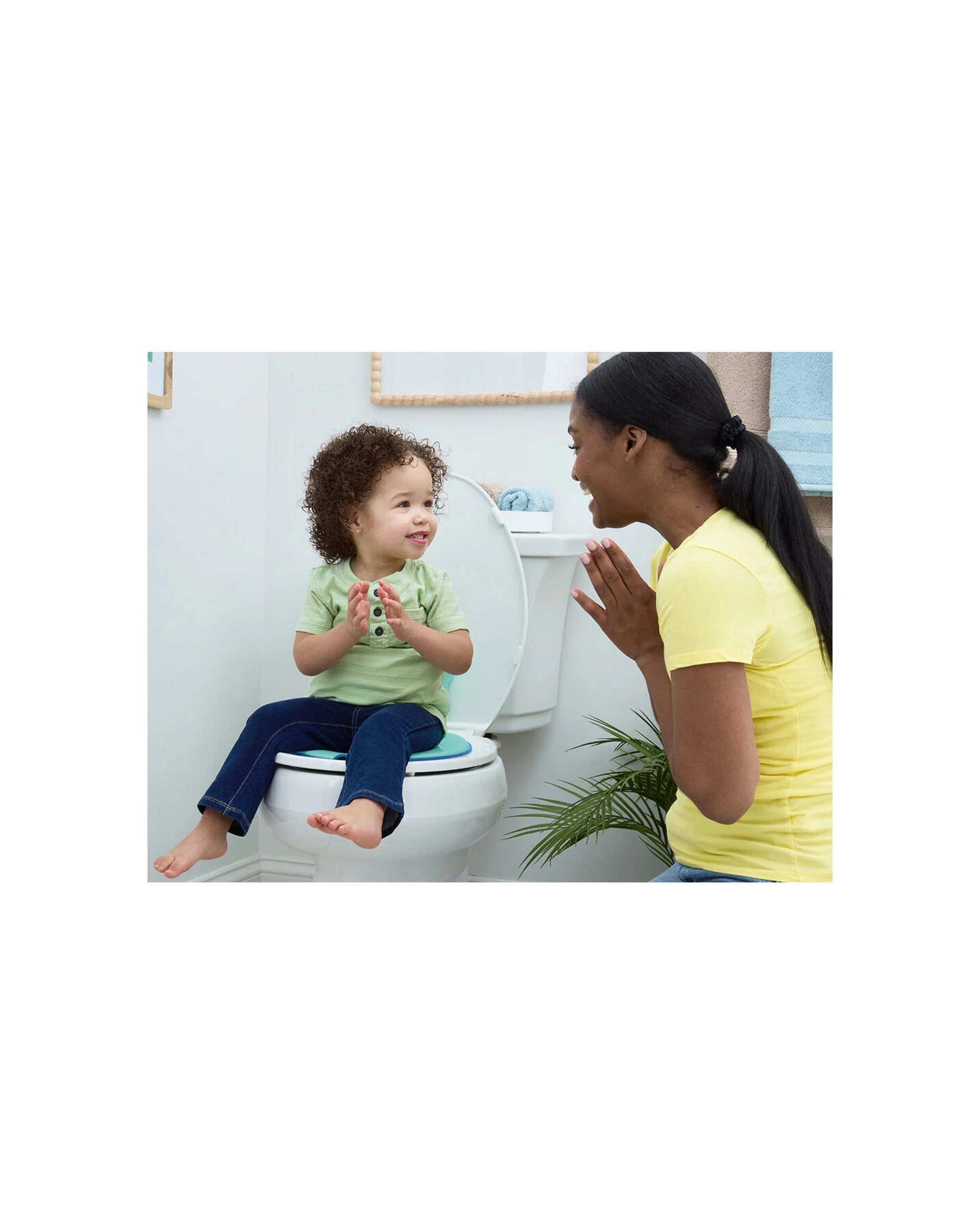 4 Disney Junior Flip And Sit Potty Seat Stitch Kids Toilet Training 18 Months - Blue, 4 of 6