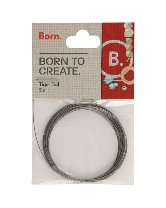 Born Tiger Tail Silver 5m