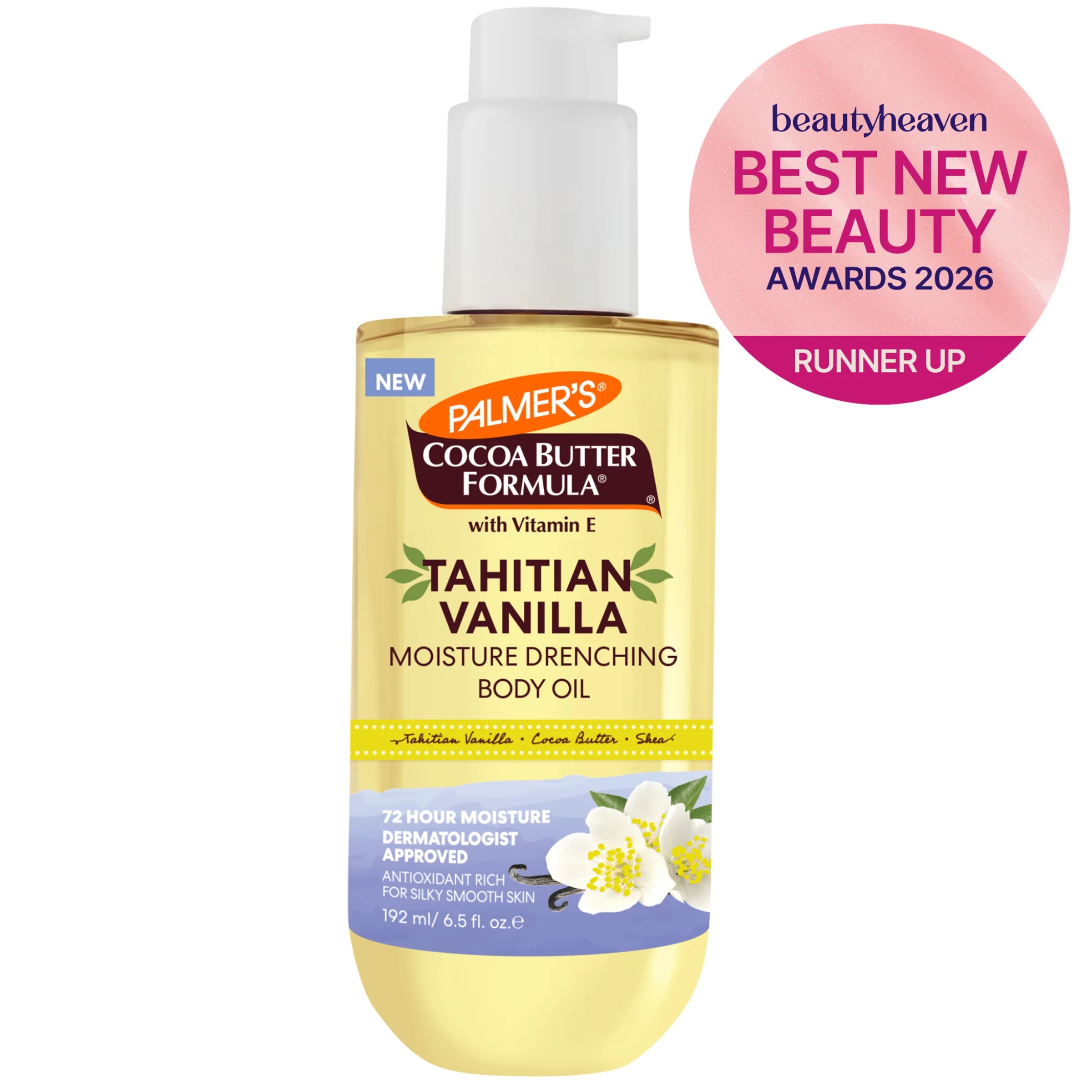 5 Palmer's Tahitian Vanilla Moisture Drenching Body Oil 192ml - Tahitian Vanilla, Cocoa Butter and Shea, 5 of 5