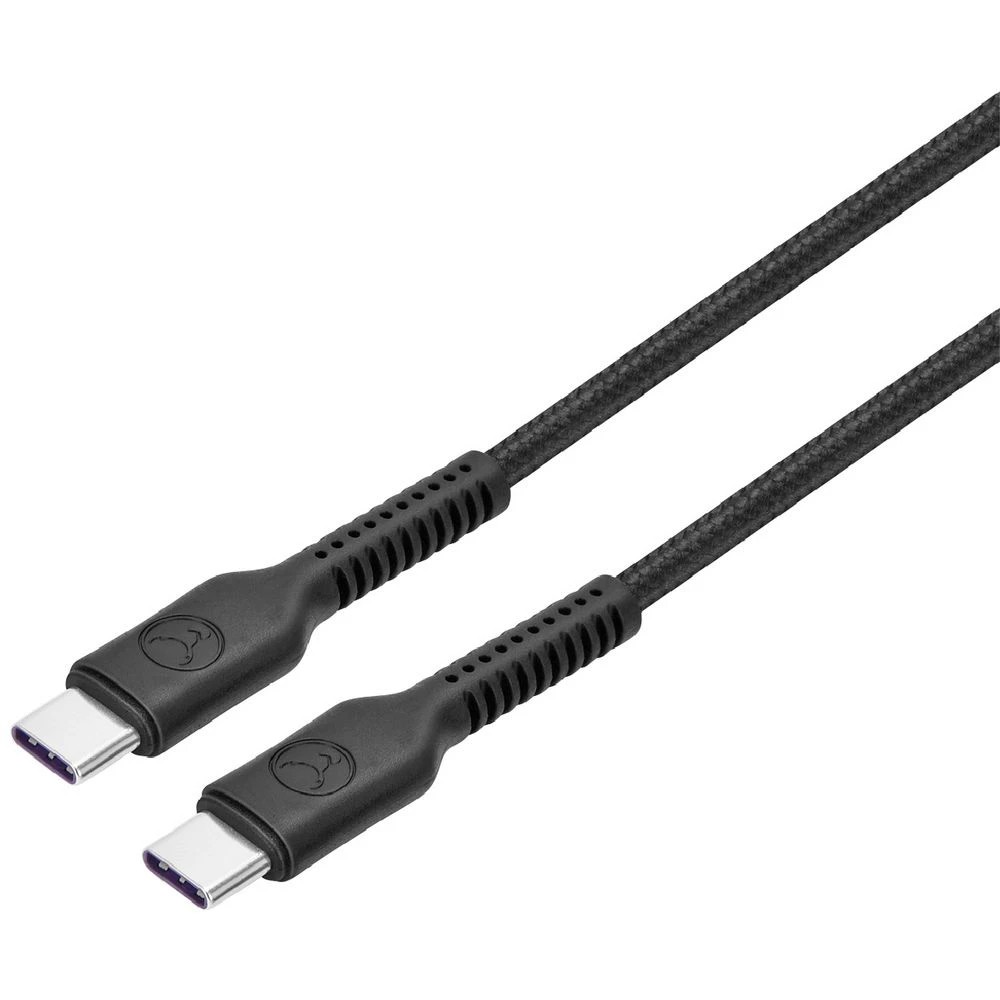 3 Bonelk Long-life Easy Grip USB-C to USB-C Cable 100W 2m Black, 3 of 6