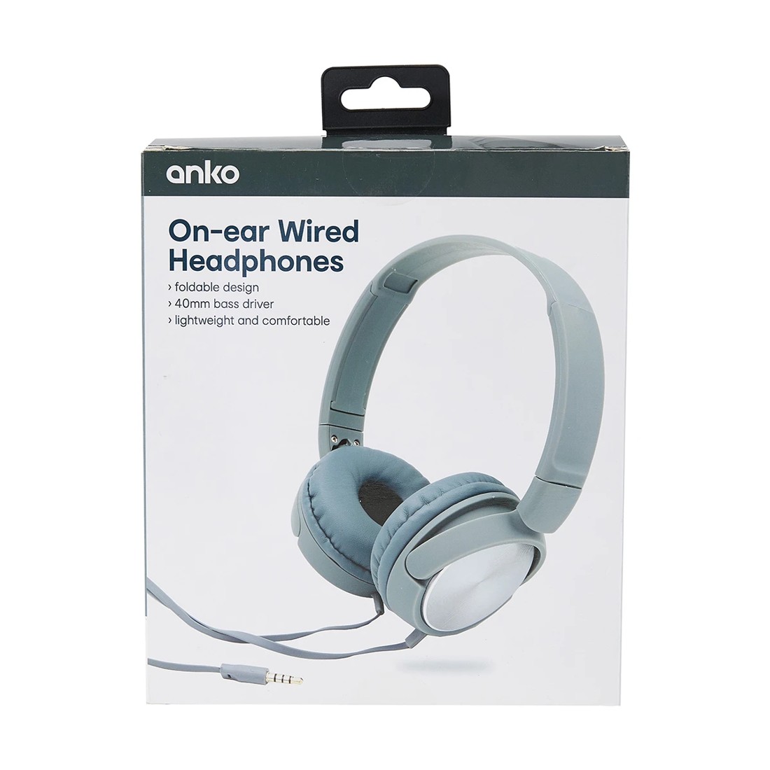 10 On-Ear Wired Headphones - Silver Look, 10 of 10