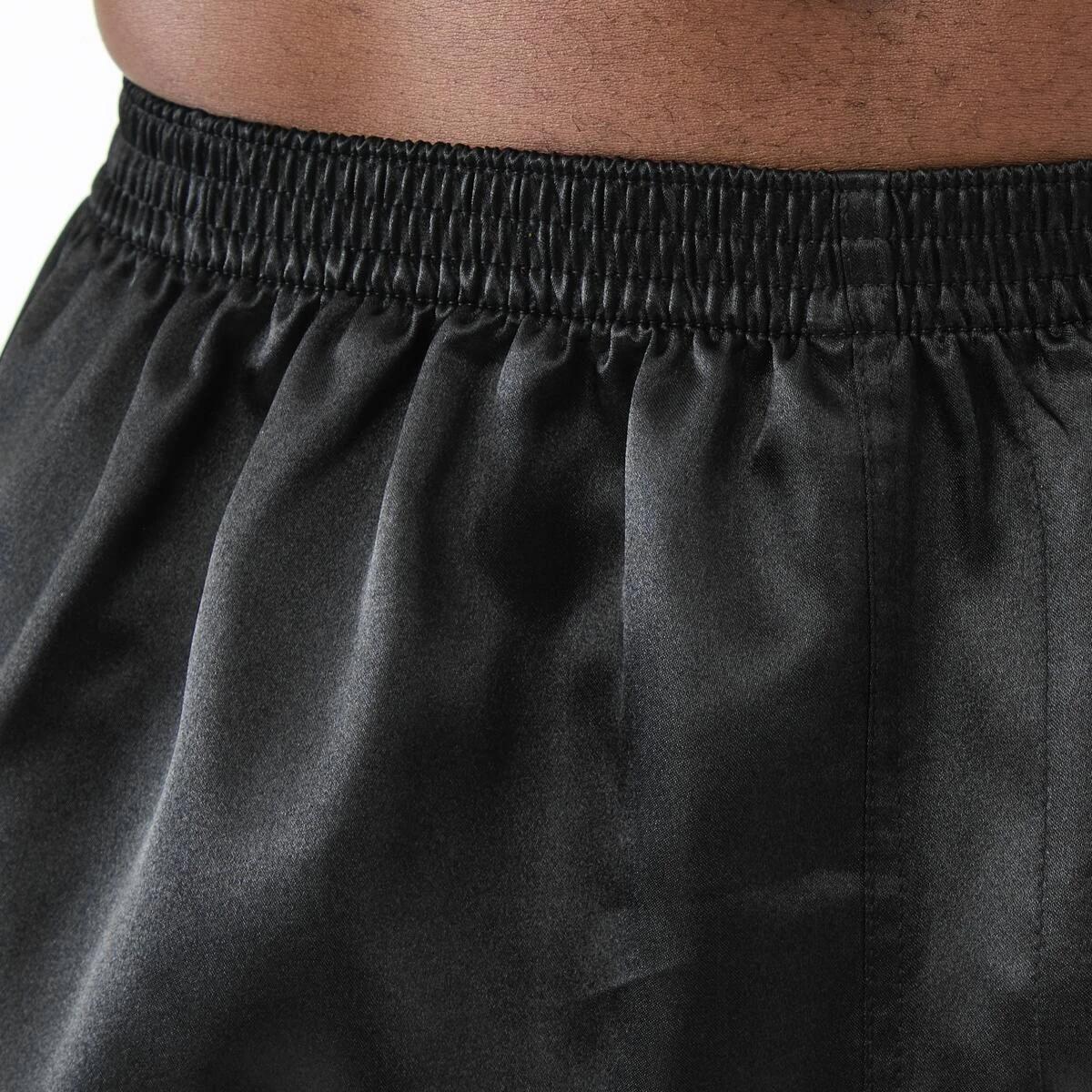 5 2 Pack Satin Boxers BLACK, 5 of 6