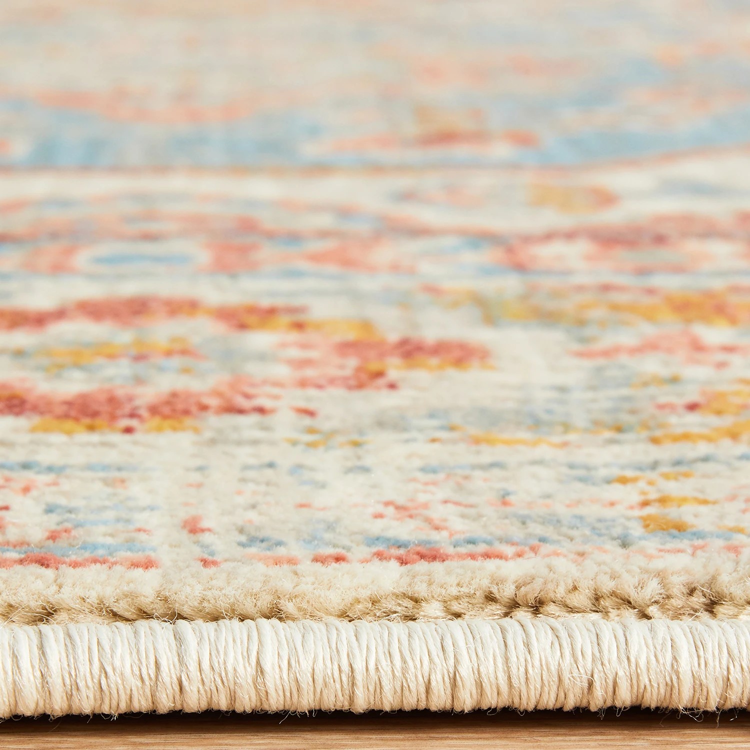 7 Common Ground Rugs Sojourn 110 400x300cm - Extra Extra Large Power Loomed Pet Friendly Floor Rug - Beige, 7 of 9