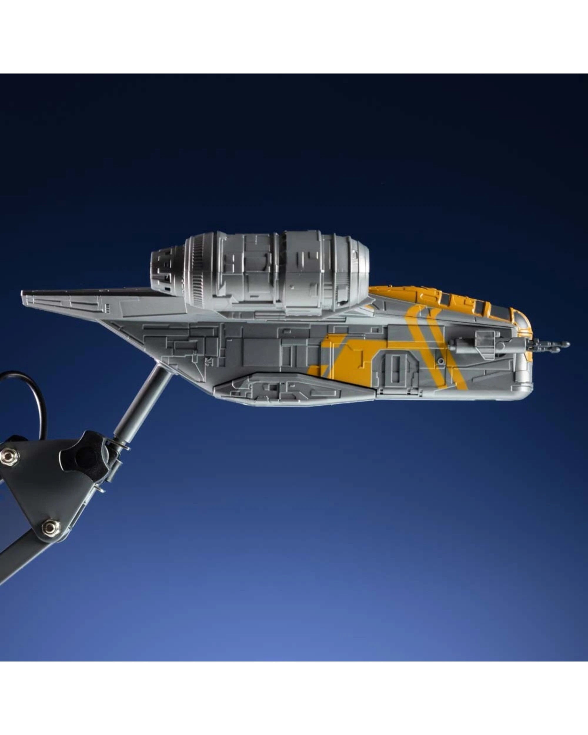 3 Star Wars - Razor Crest Poseable Desk Light - Silver, 3 of 5