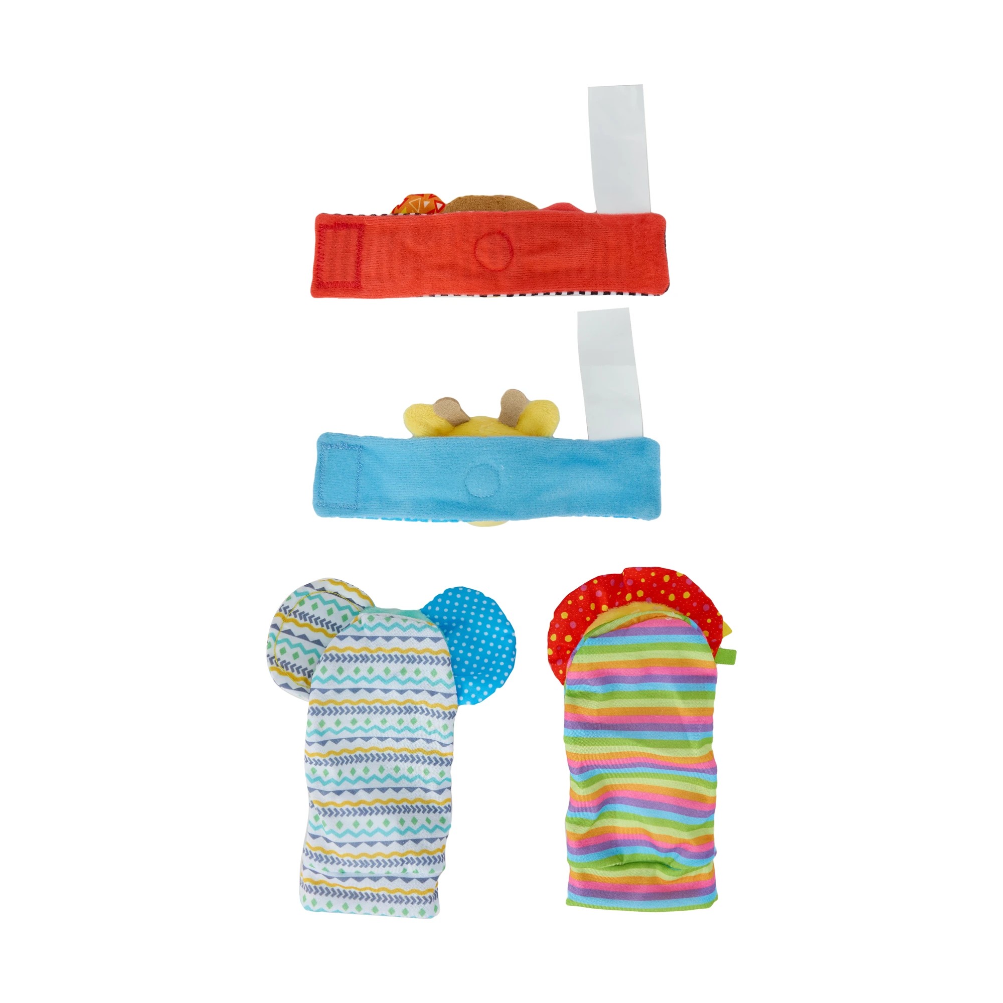 3 Wrist Rattles and Foot Finders, 3 of 6