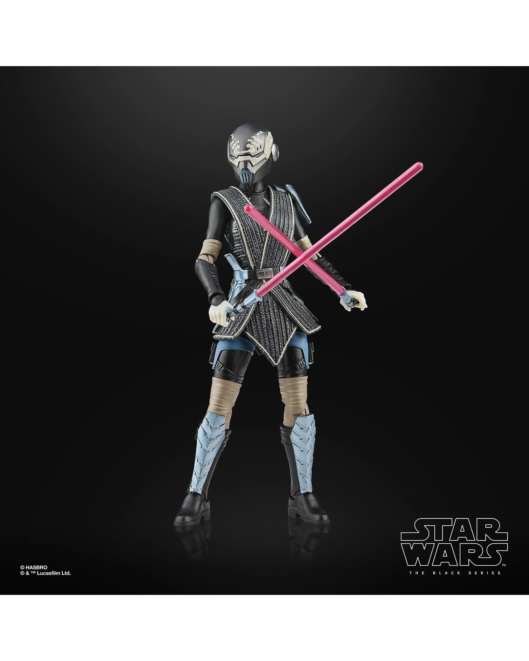 7 Star Wars: The Black Series Asajj Ventress - Bounty Hunter -  Action Figure, 7 of 10