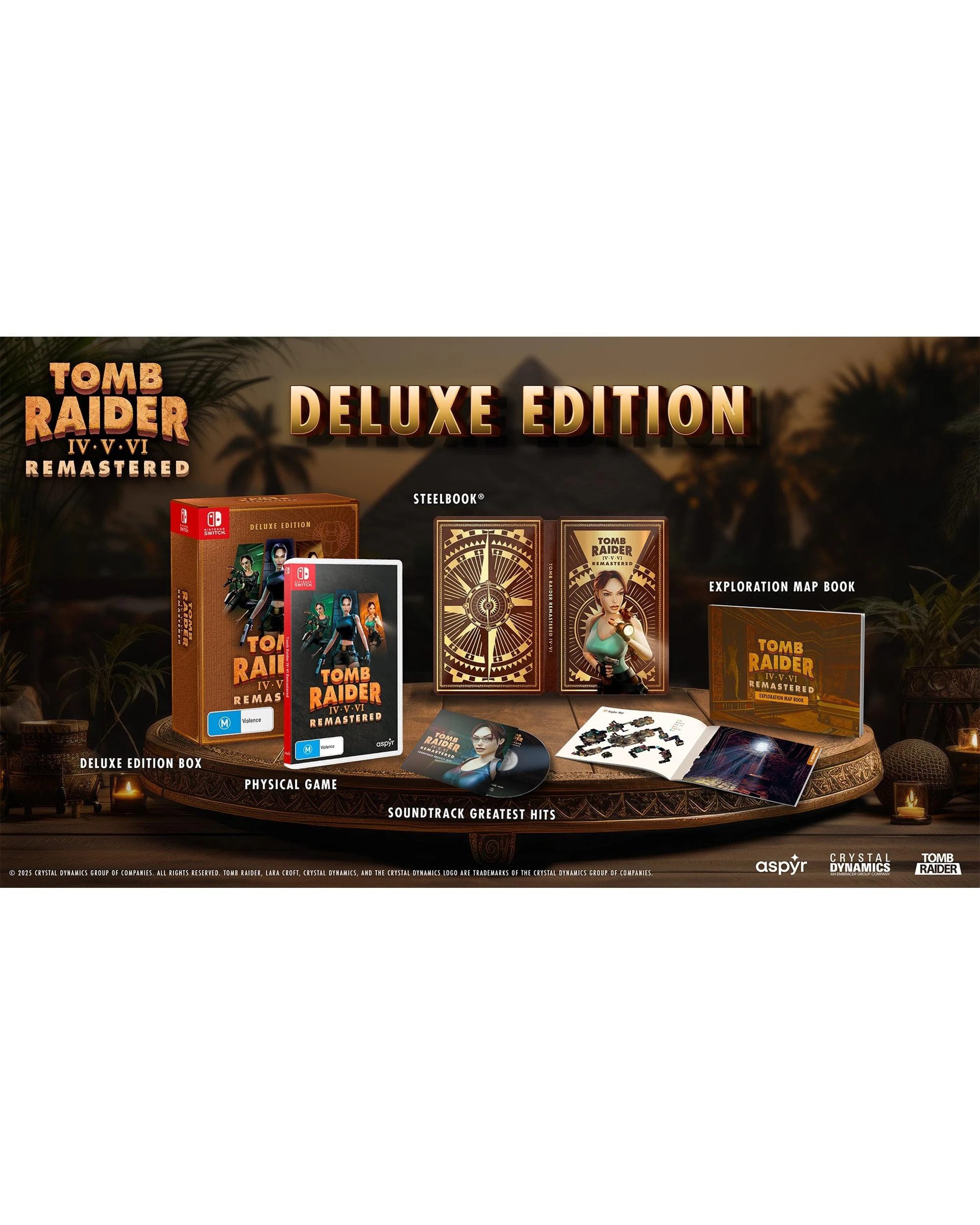 2 Tomb Raider IV-VI Remastered Deluxe Edition - Switch, 2 of 8