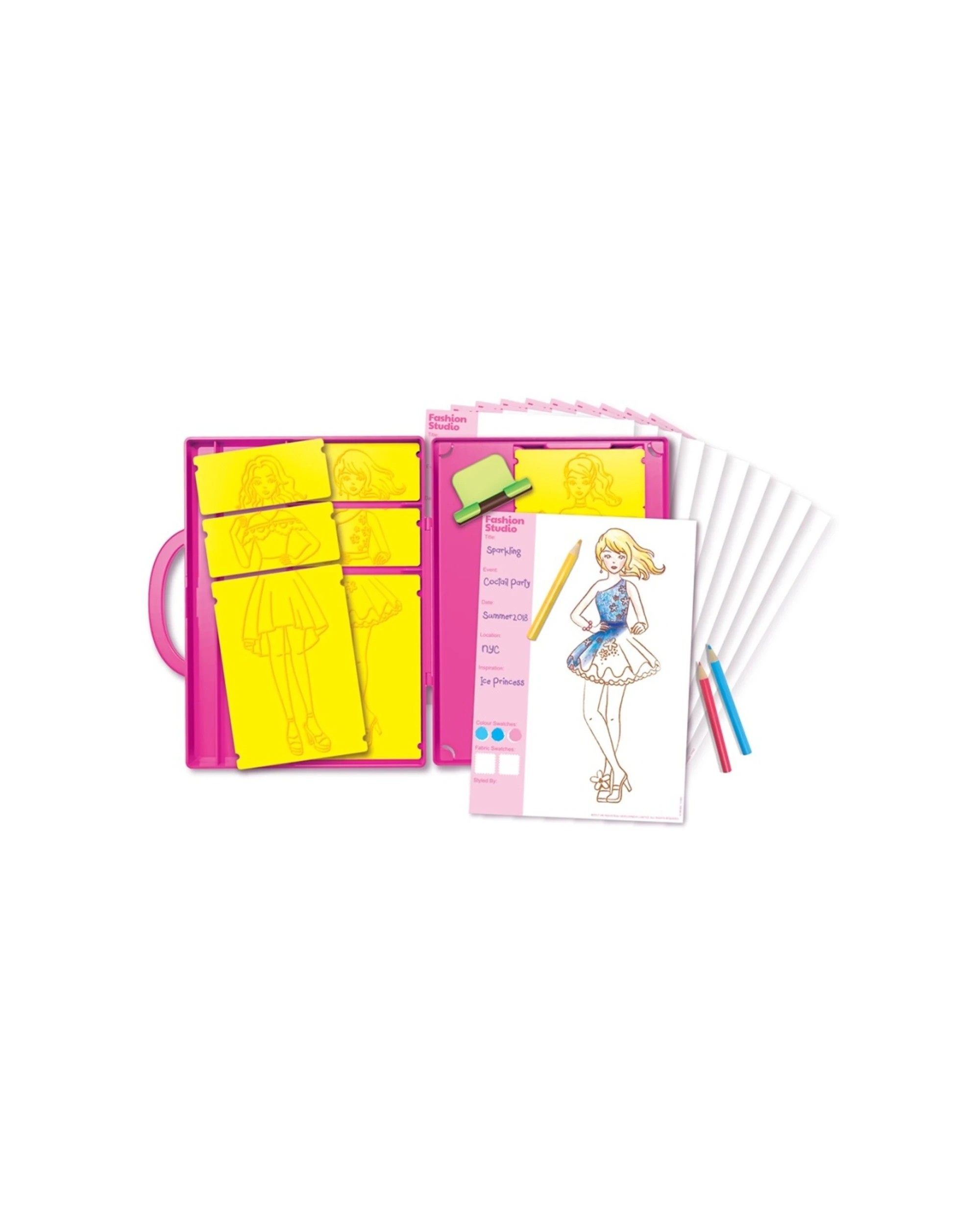 2 4M KidzMaker My Design Portfolio Fashion Studio Kids Children Activity Art, 2 of 3