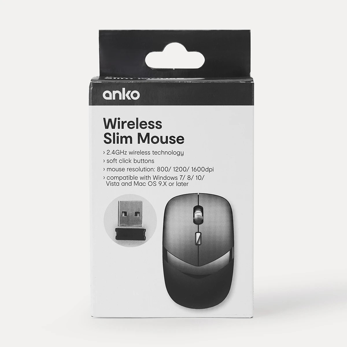 7 Wireless Slim Mouse - Black, 7 of 7