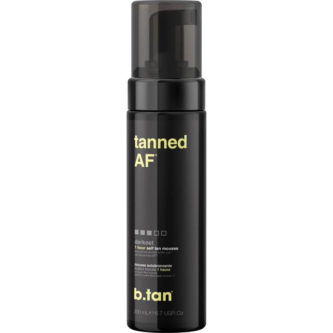 1 b.tan Tanned AF 200ml - Darkest, 1 of 5
