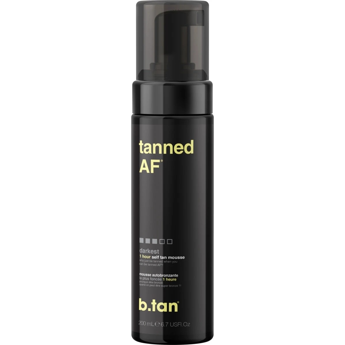 1 b.tan Tanned AF 200ml - Darkest, 1 of 5