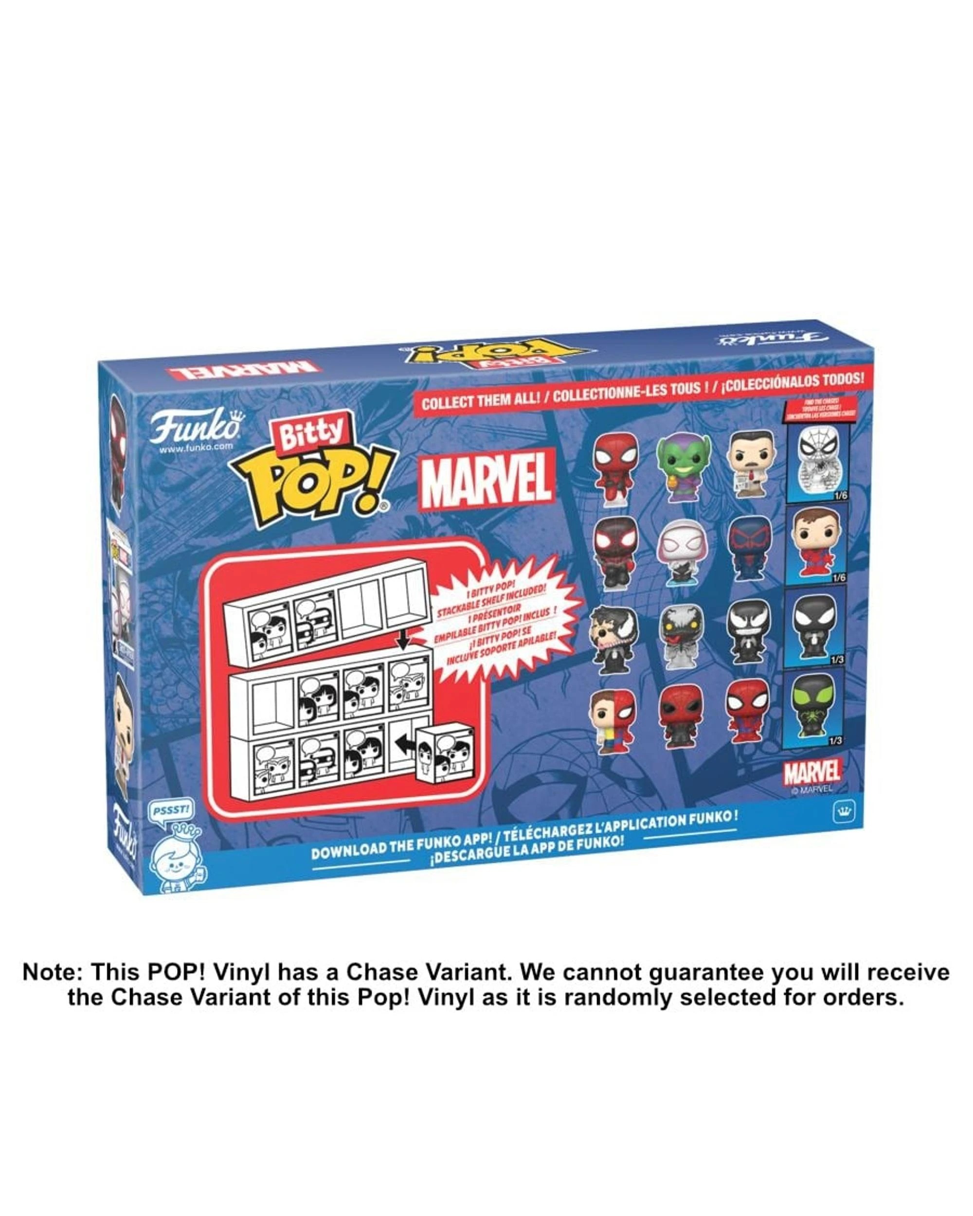 2 Spider-Man Venom Bitty 4 Pack Funko POP! Vinyl, 2 of 5