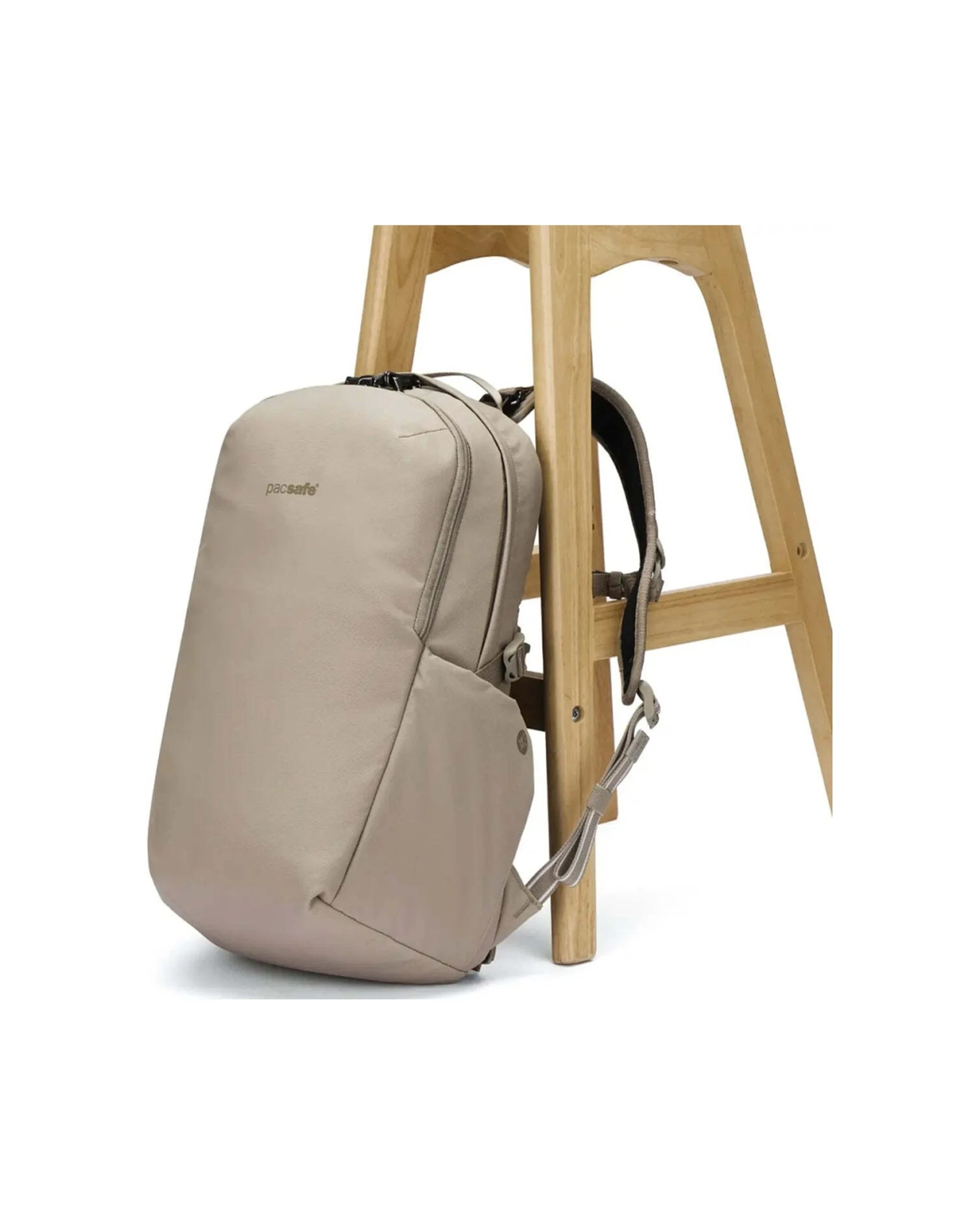 7 Pacsafe V Active Anti-Theft RFID Blocking Laptop 13in Backpack 24L Capacity - Brown, 7 of 8