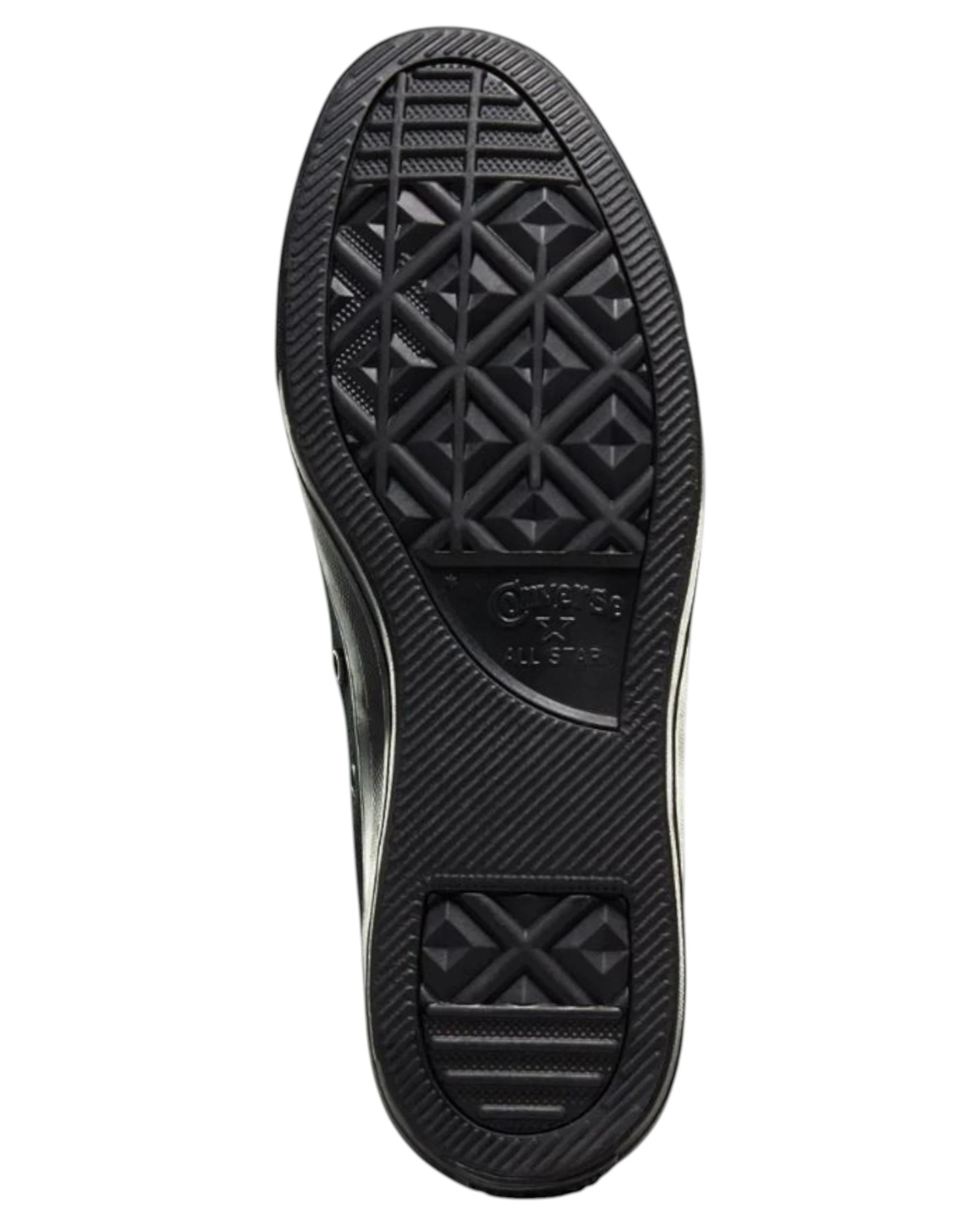 4 Converse Unisex Chuck Taylor All Star Classic High Top Shoes BLACK MONOCHROME, 4 of 9
