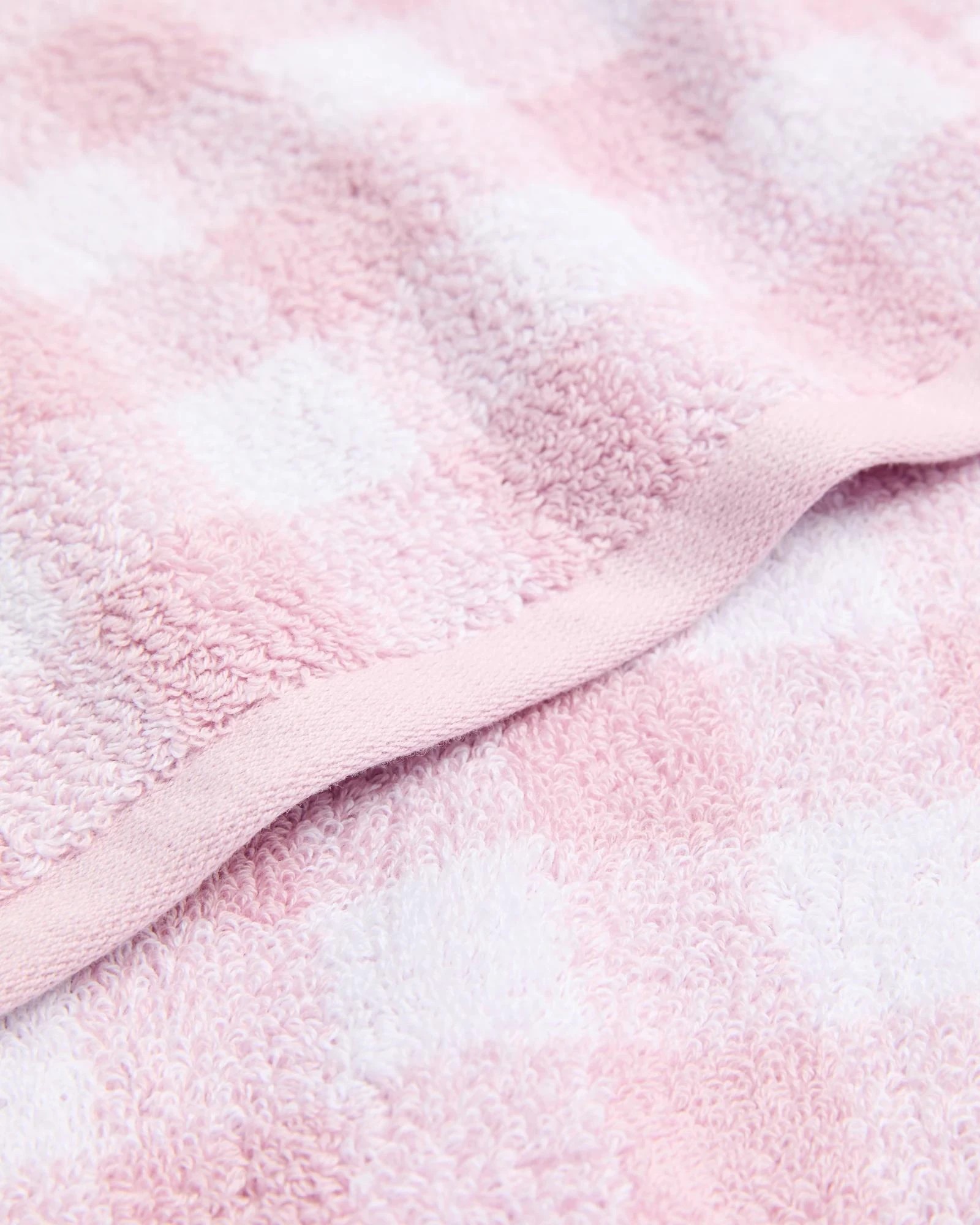 2 Target Georgie Australian Cotton Gingham Bath Sheet - Purple, 2 of 3