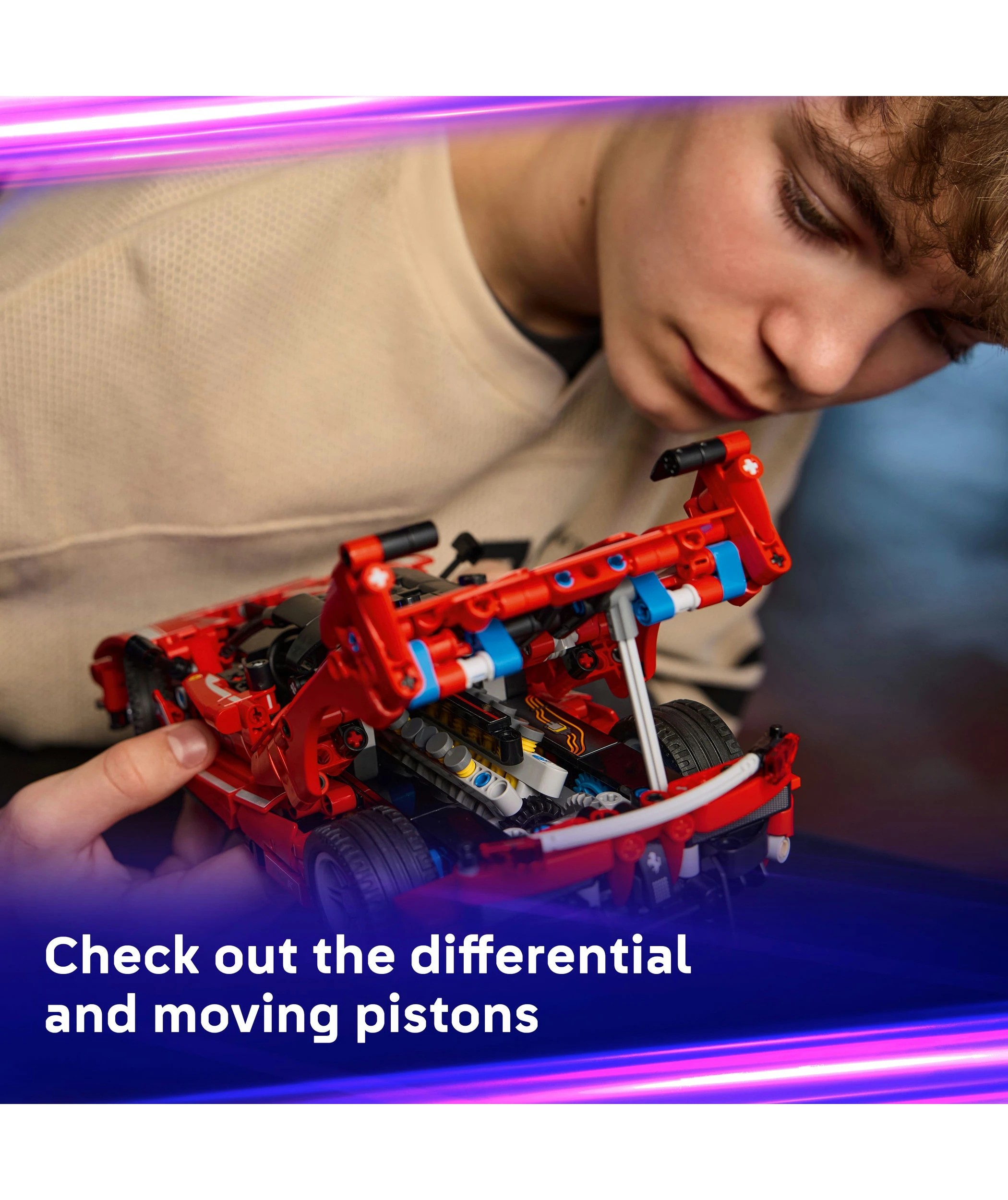 6 LEGO Technic Ferrari FXX K 42212, 6 of 10