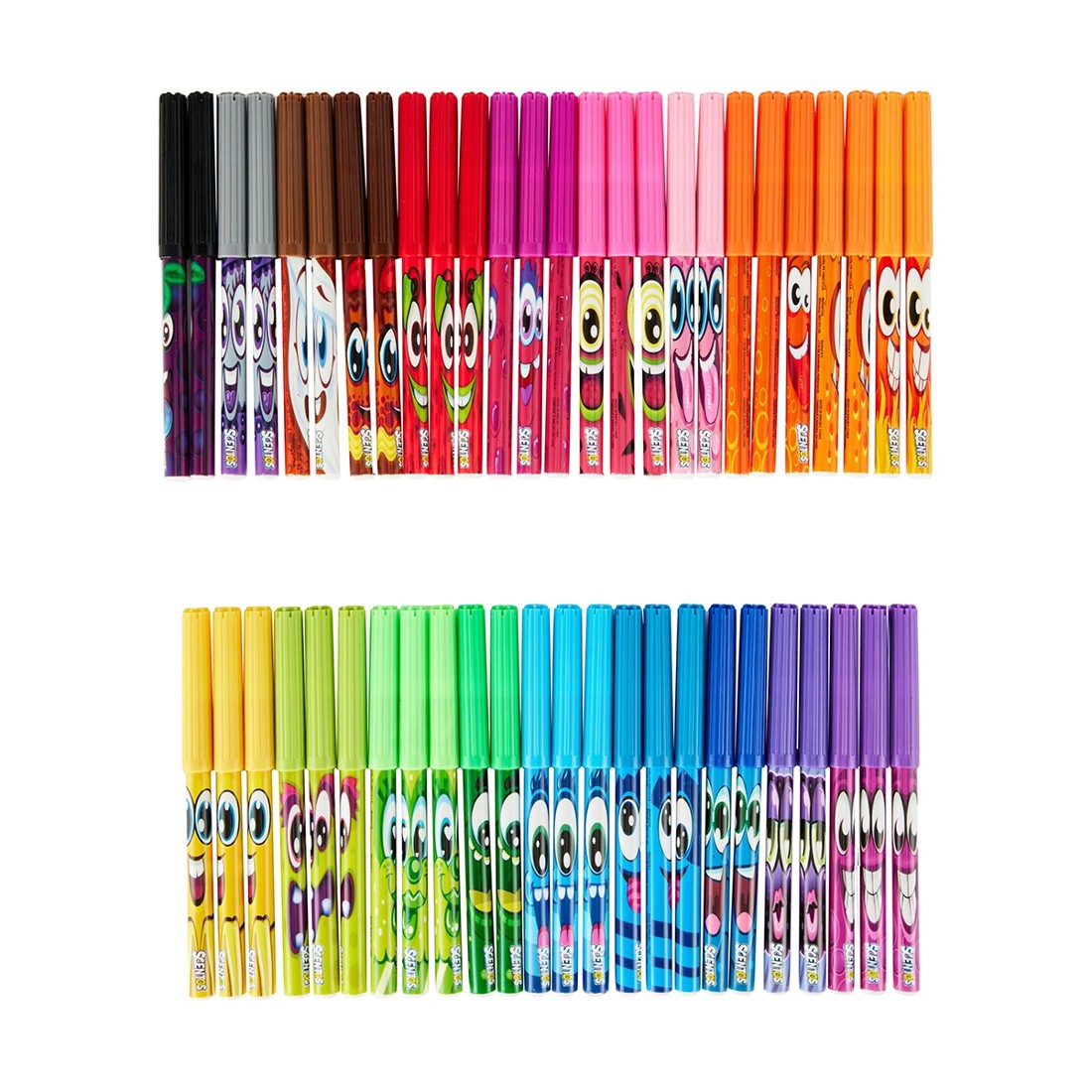 2 50 Pack Scentos Scented Fibre Tip Pens, 2 of 4