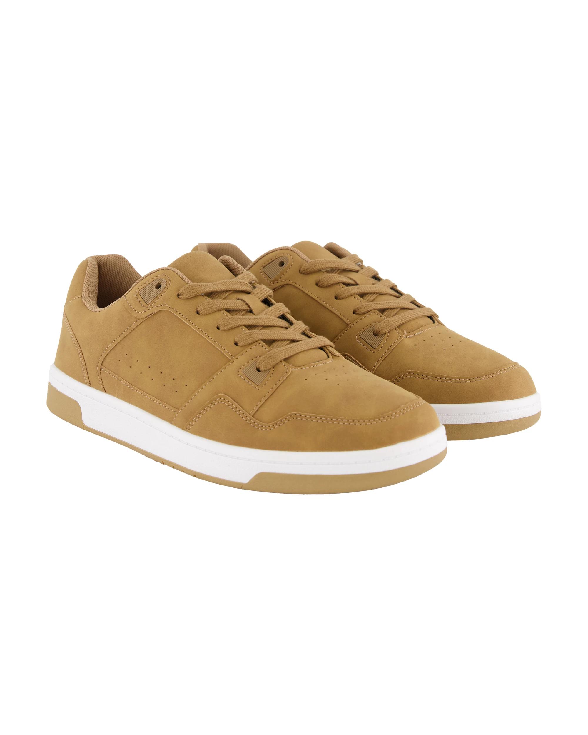 2 Panel Trainer Sneakers Tan, 2 of 5