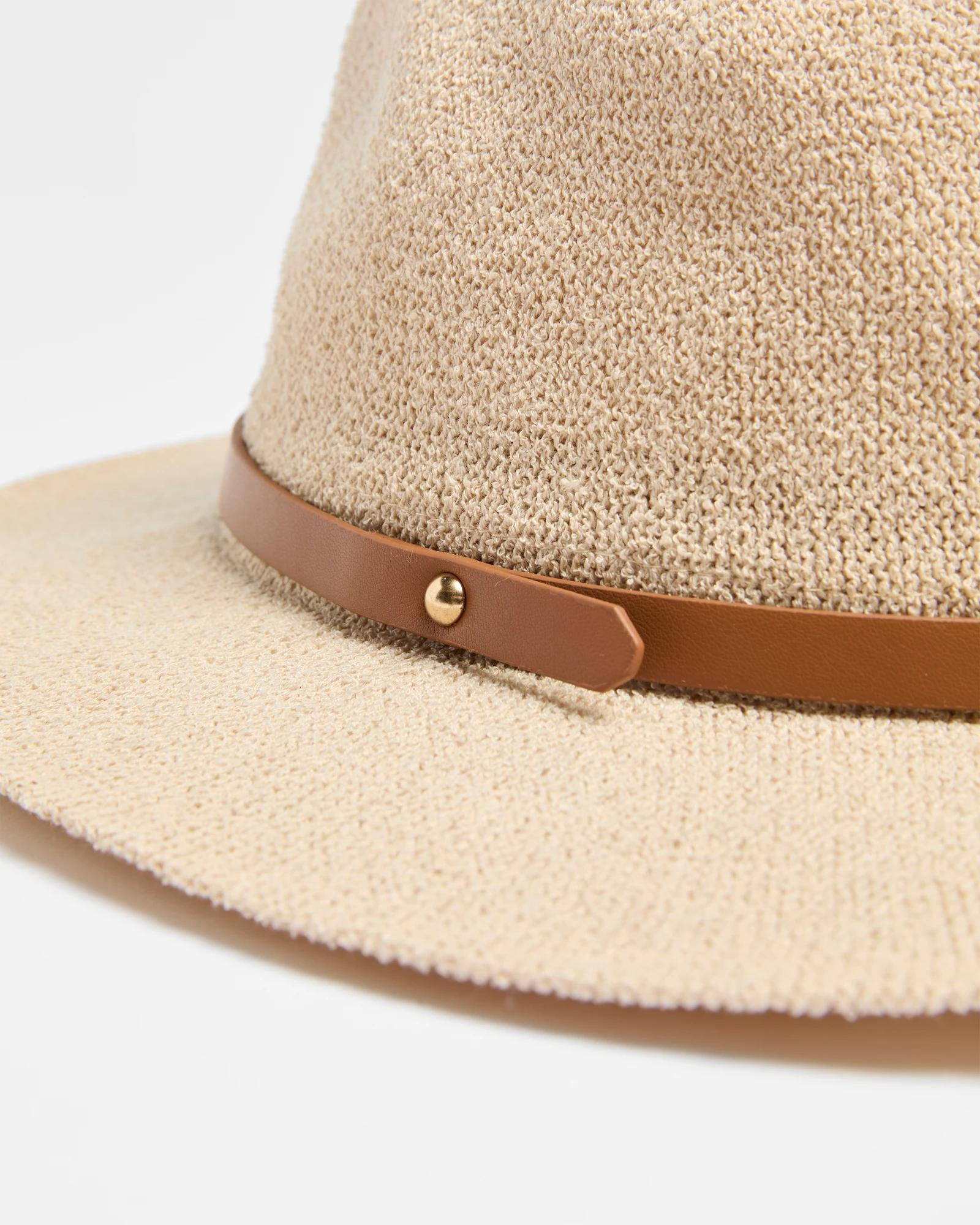 2 Target Knitted Fedora Hat NEUTRAL, 2 of 2