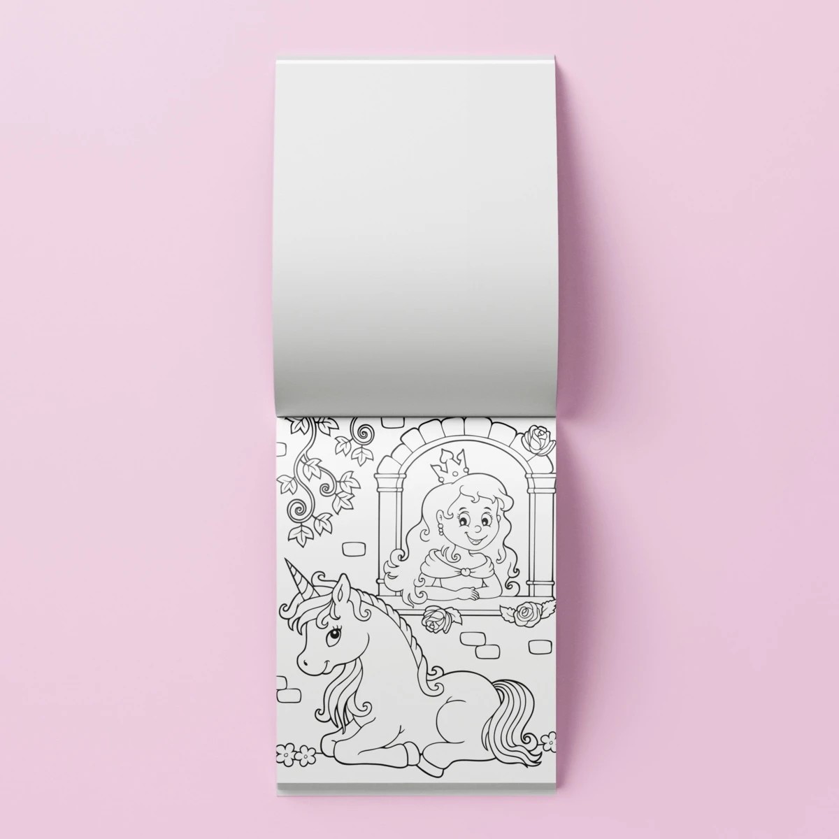4 Junior Kaleidoscope Colouring Kit: Unicorns - Book, 4 of 5