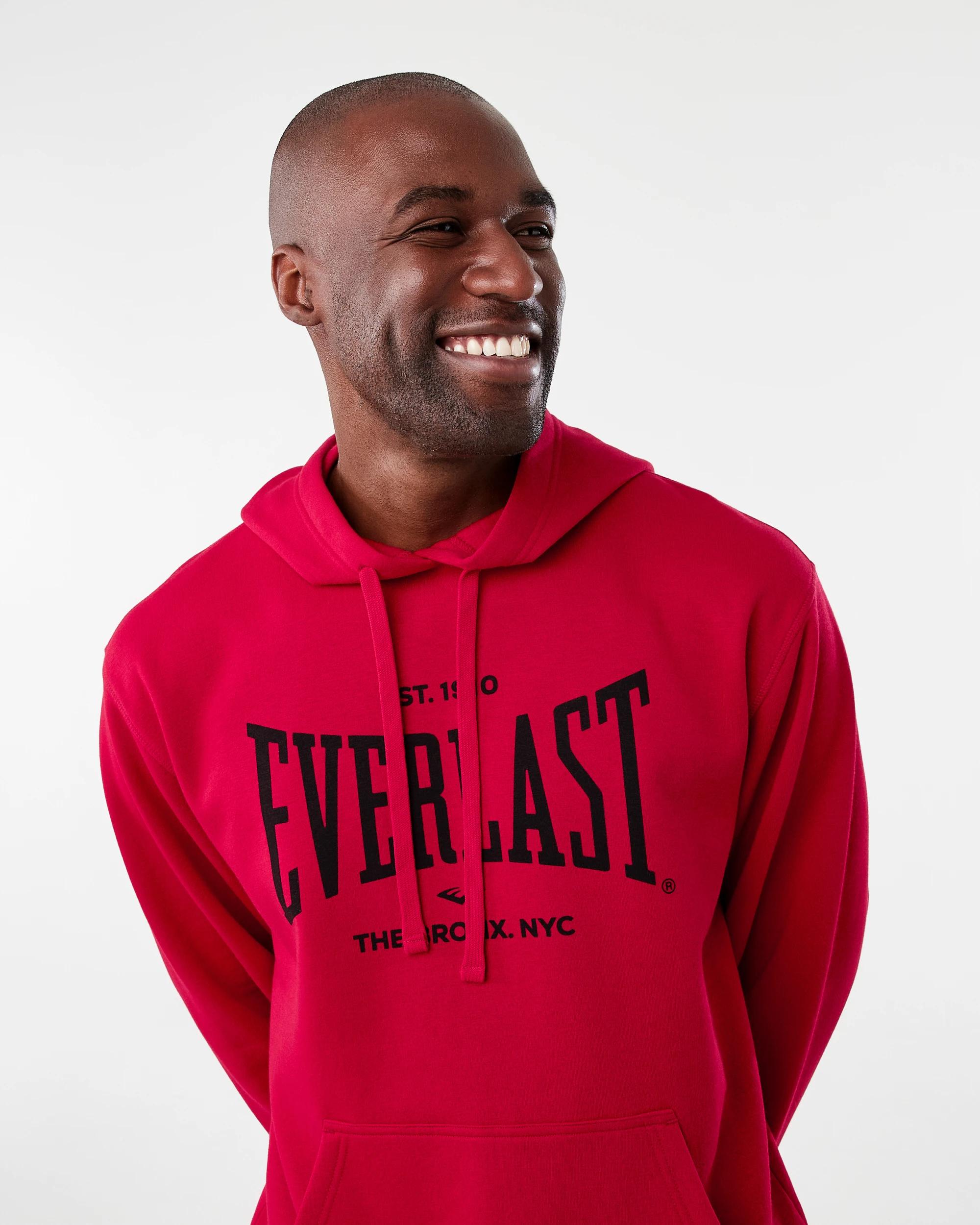 4 Everlast Mens Bronx Hoodie Team Red, 4 of 8