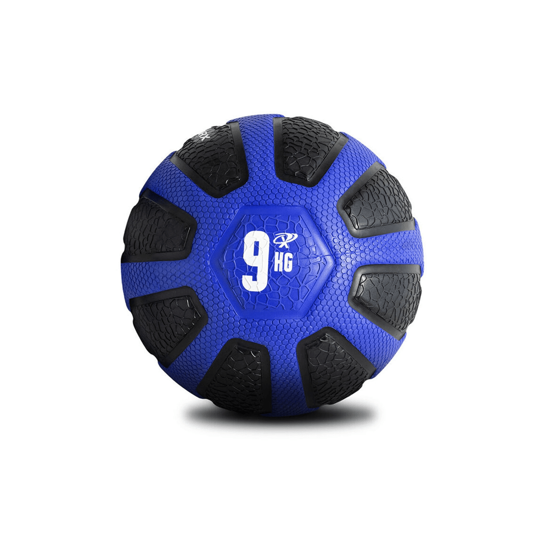 1 Bodyworx Medicine Ball 9kg Rubber Core Strength And Balance Training Home Gym - Black, 1 of 2