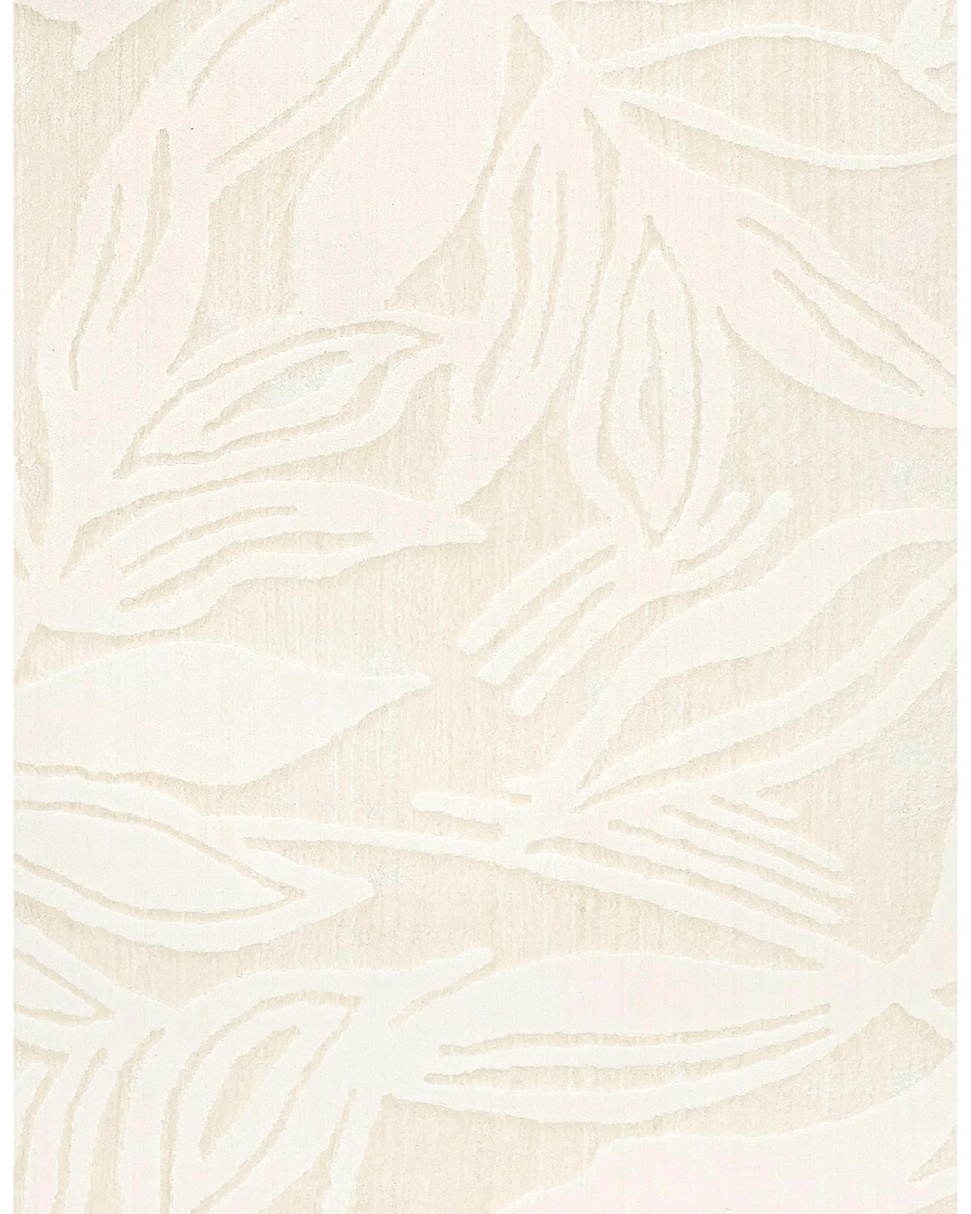 6 Loopsie Bessant Leafy Washable Rug-330cm x 240cm - Beige, 6 of 8