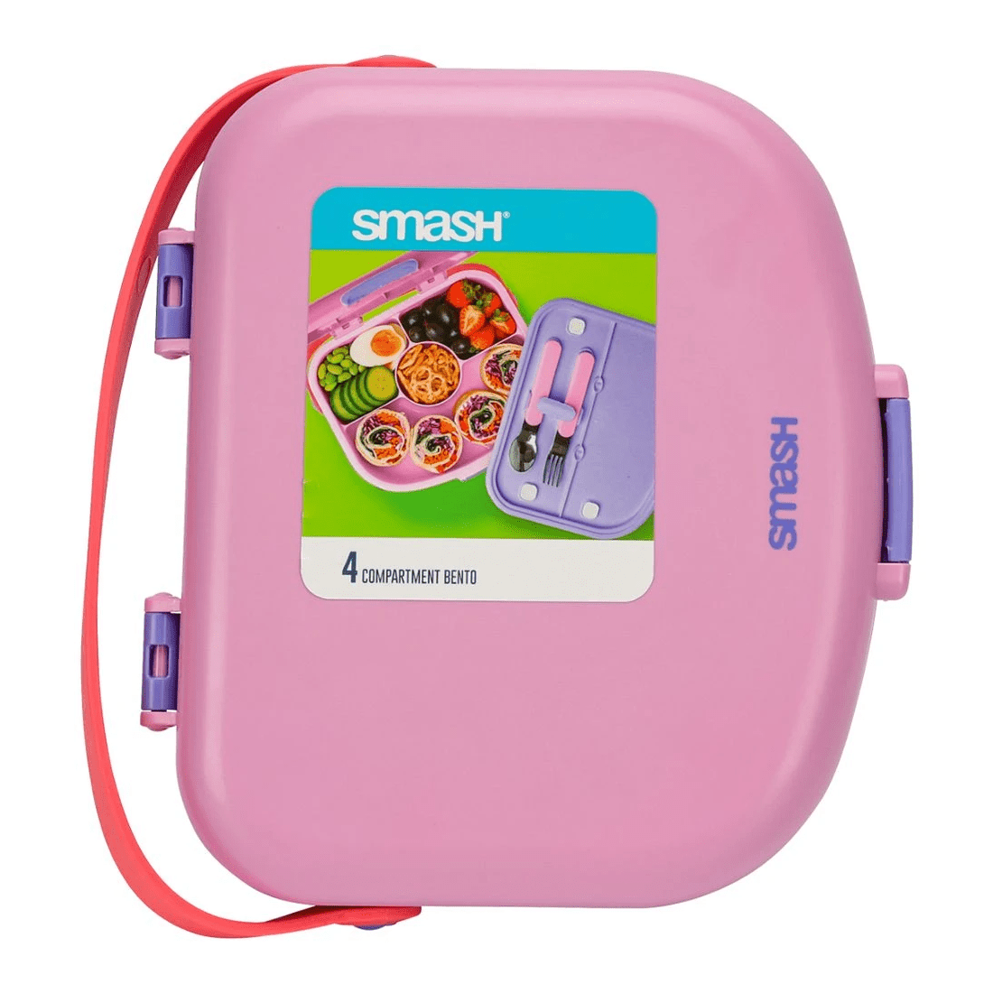 1 Smash Bubble Bento Box Pink, 1 of 6
