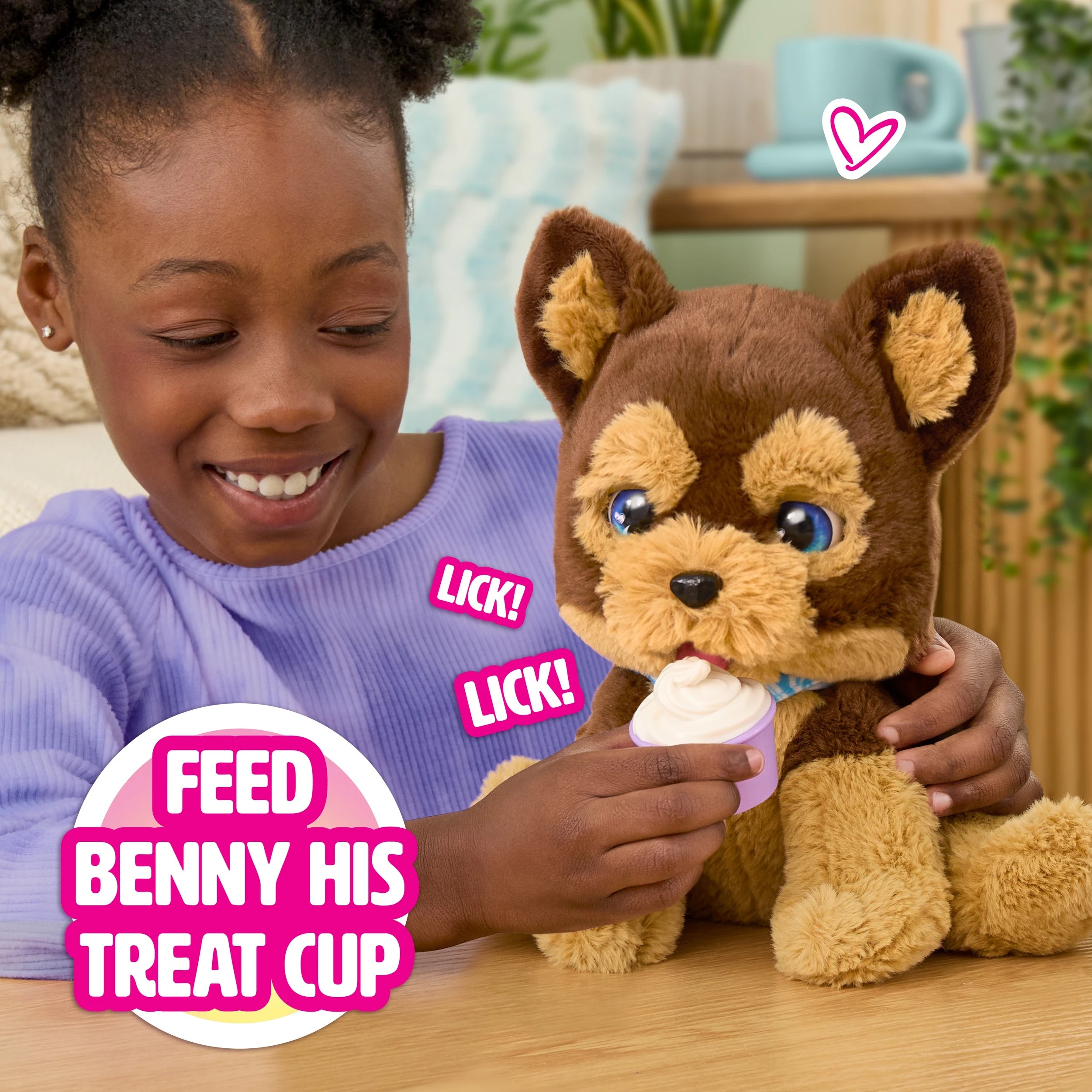 3 furReal Benny Kiss and Cuddle Pup Plush Toy, 3 of 5
