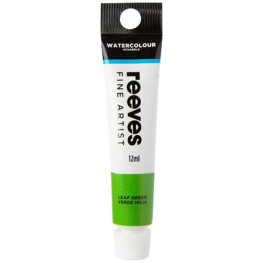 1 Reeves Watercolour Paint 12mL Leaf Green, 1 of 1