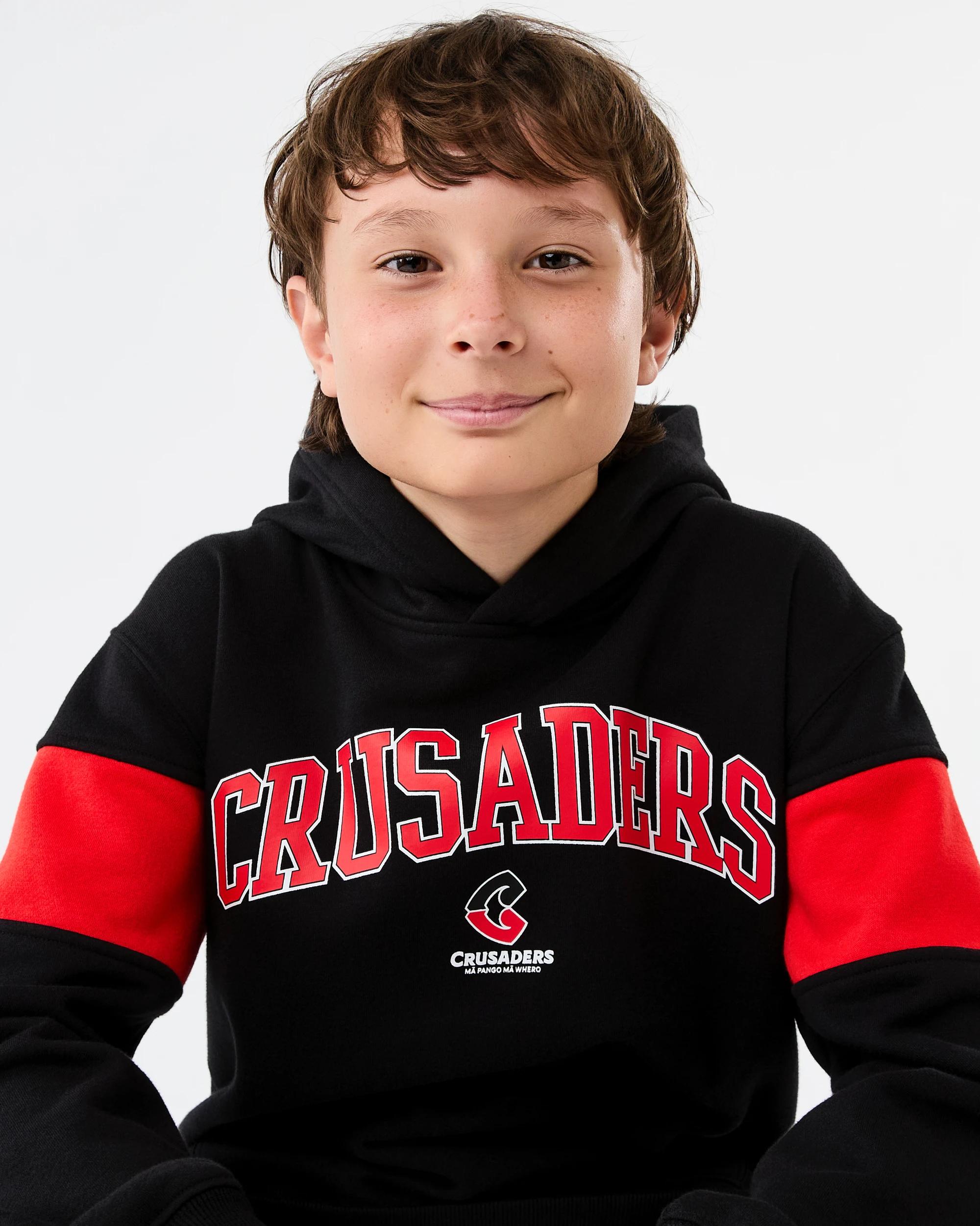 3 Official Super Rugby Youth Hoodie Crusaders, 3 of 10